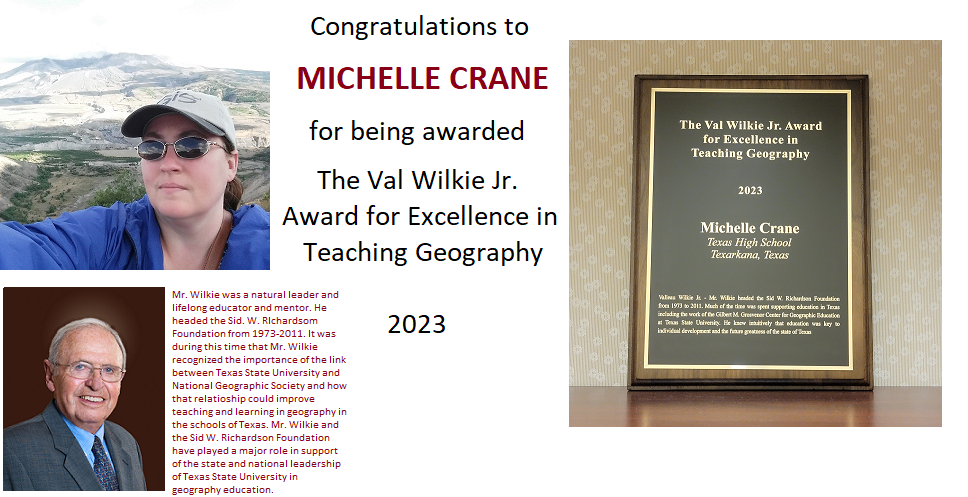 Michelle Crane won Wilkie Award