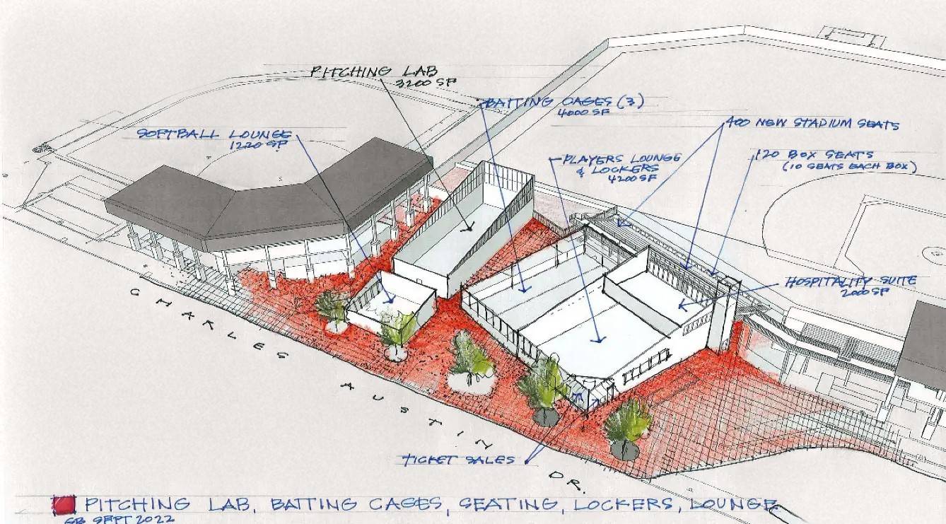 Batting Cages Concept Render