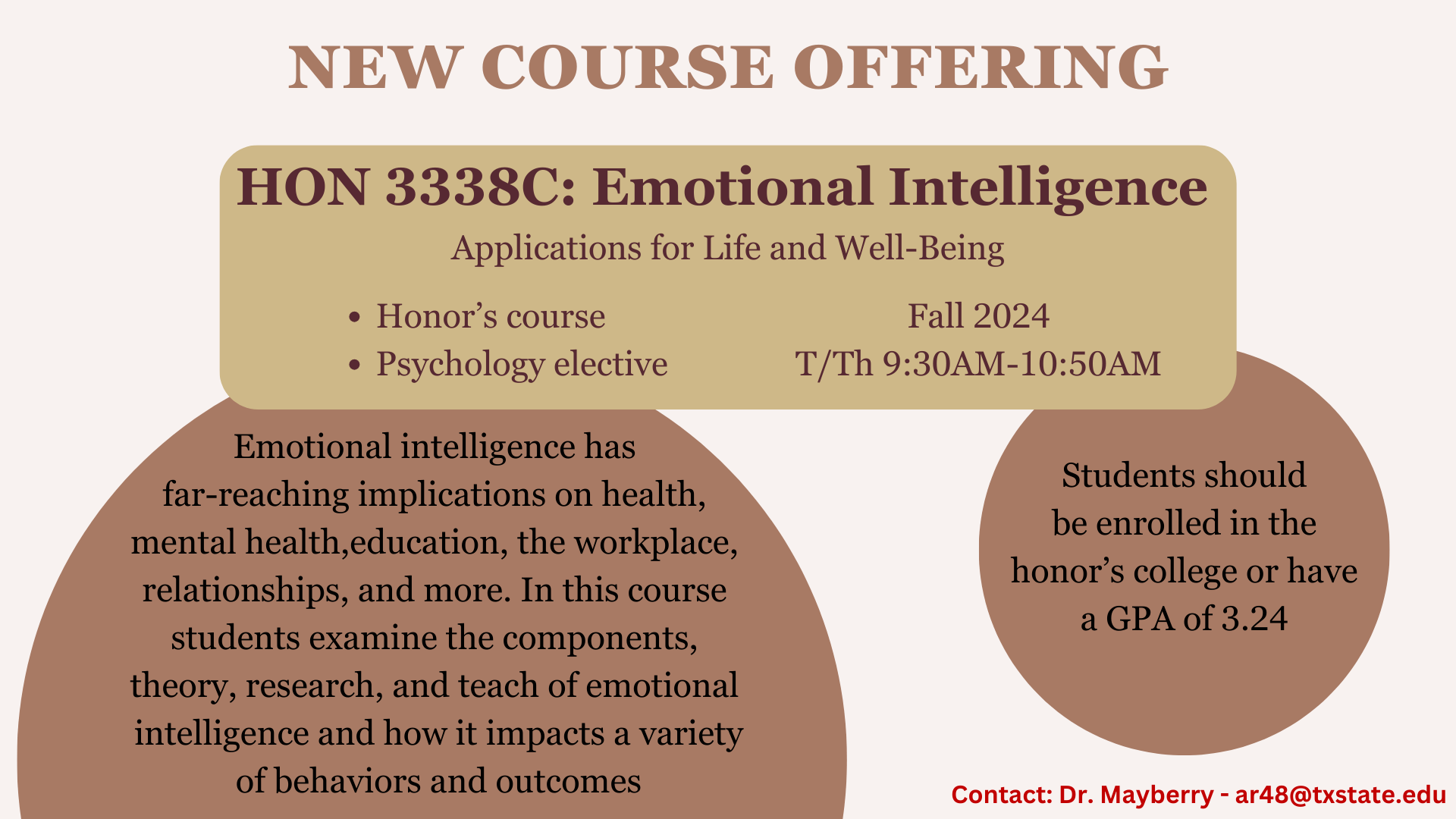 emotional course slide