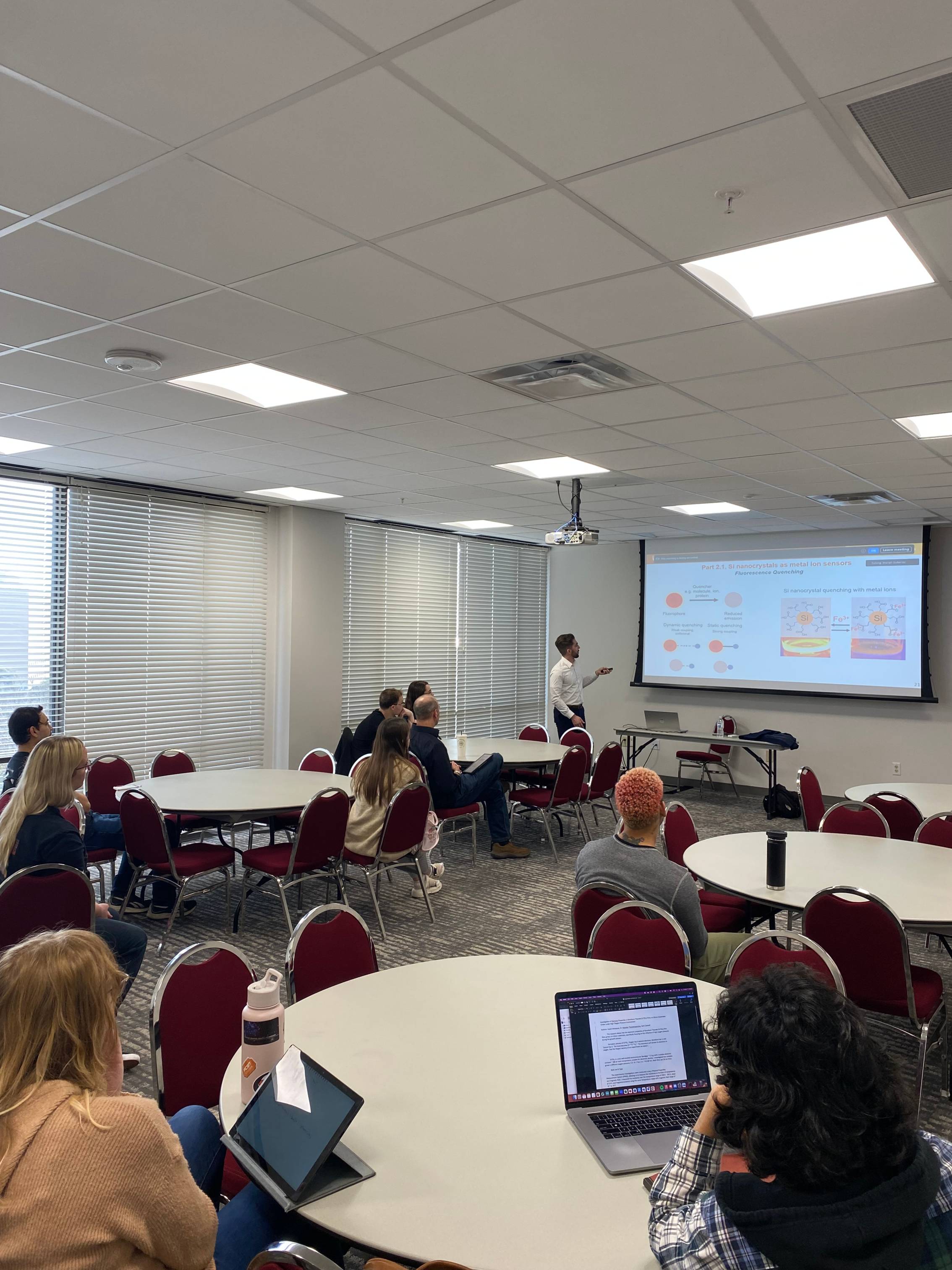 March 1 - PREM MRSEC Seminar with Ben Stacy