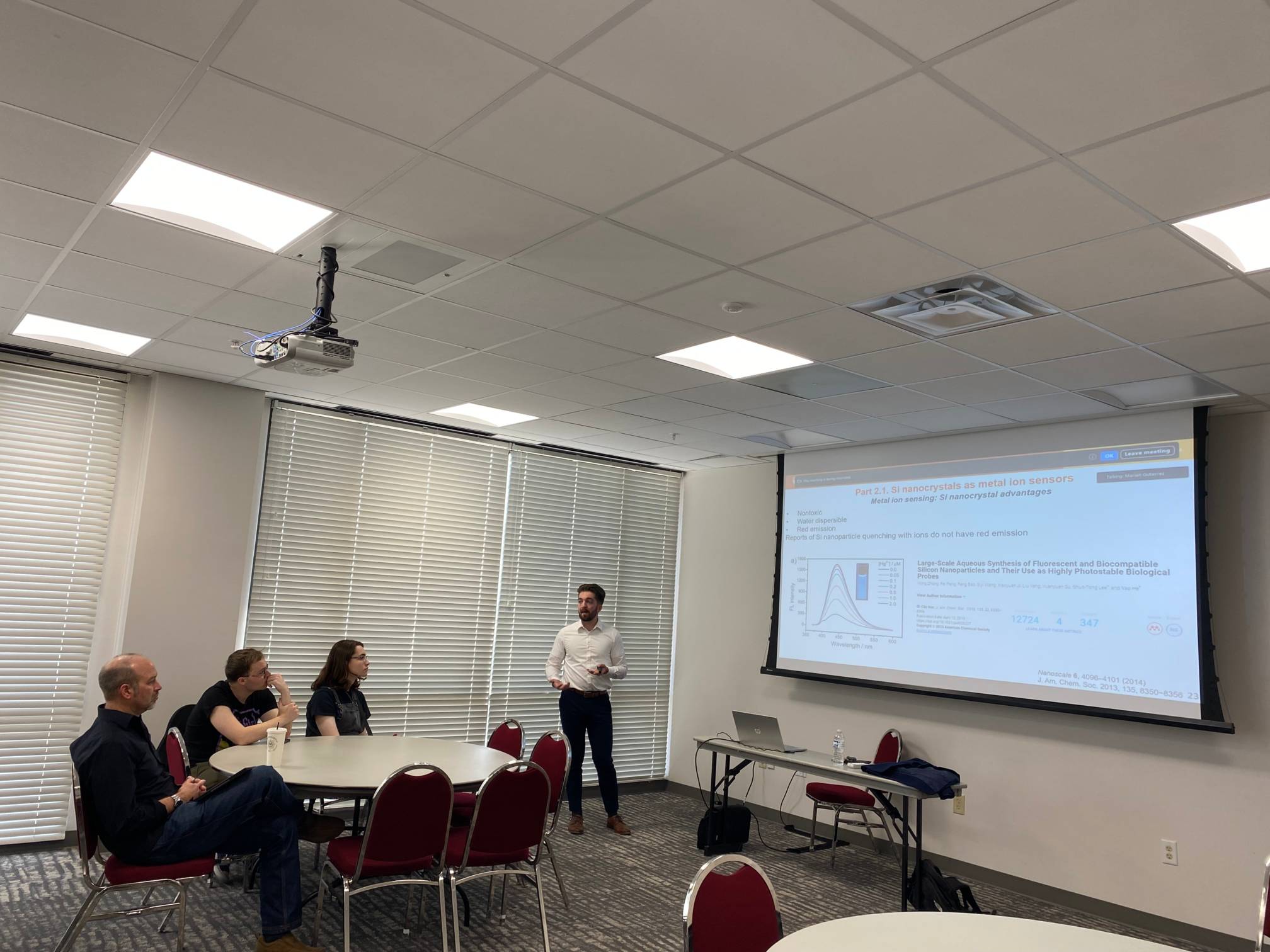 March 1 - PREM MRSEC Seminar with Ben Stacy