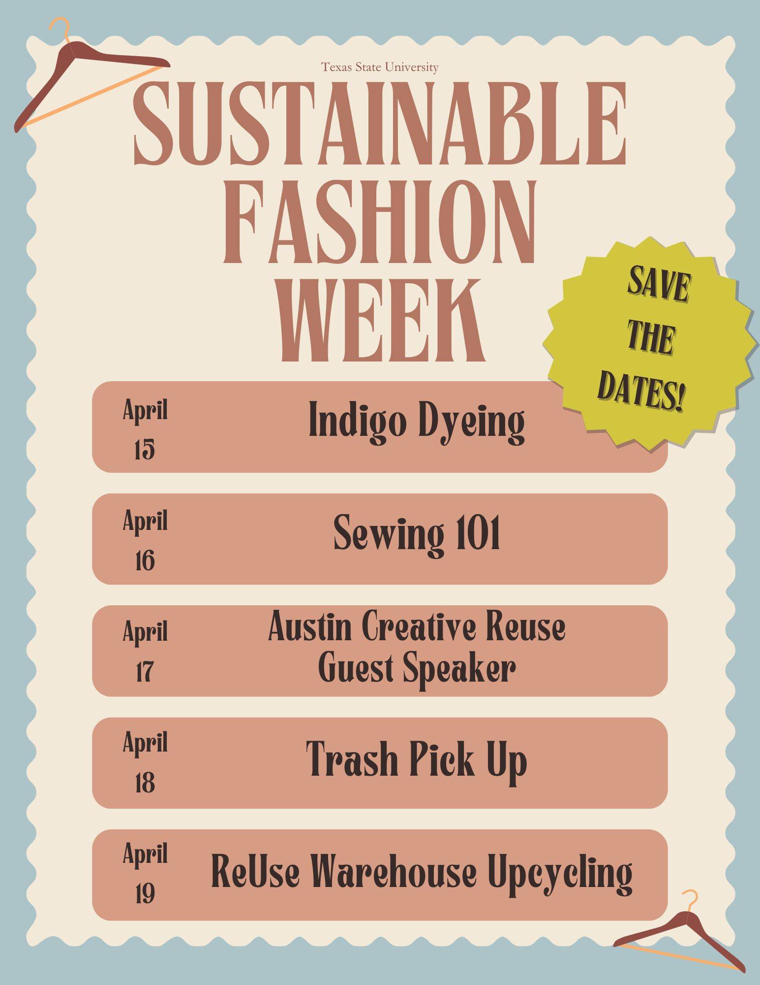 sustainable fashion week