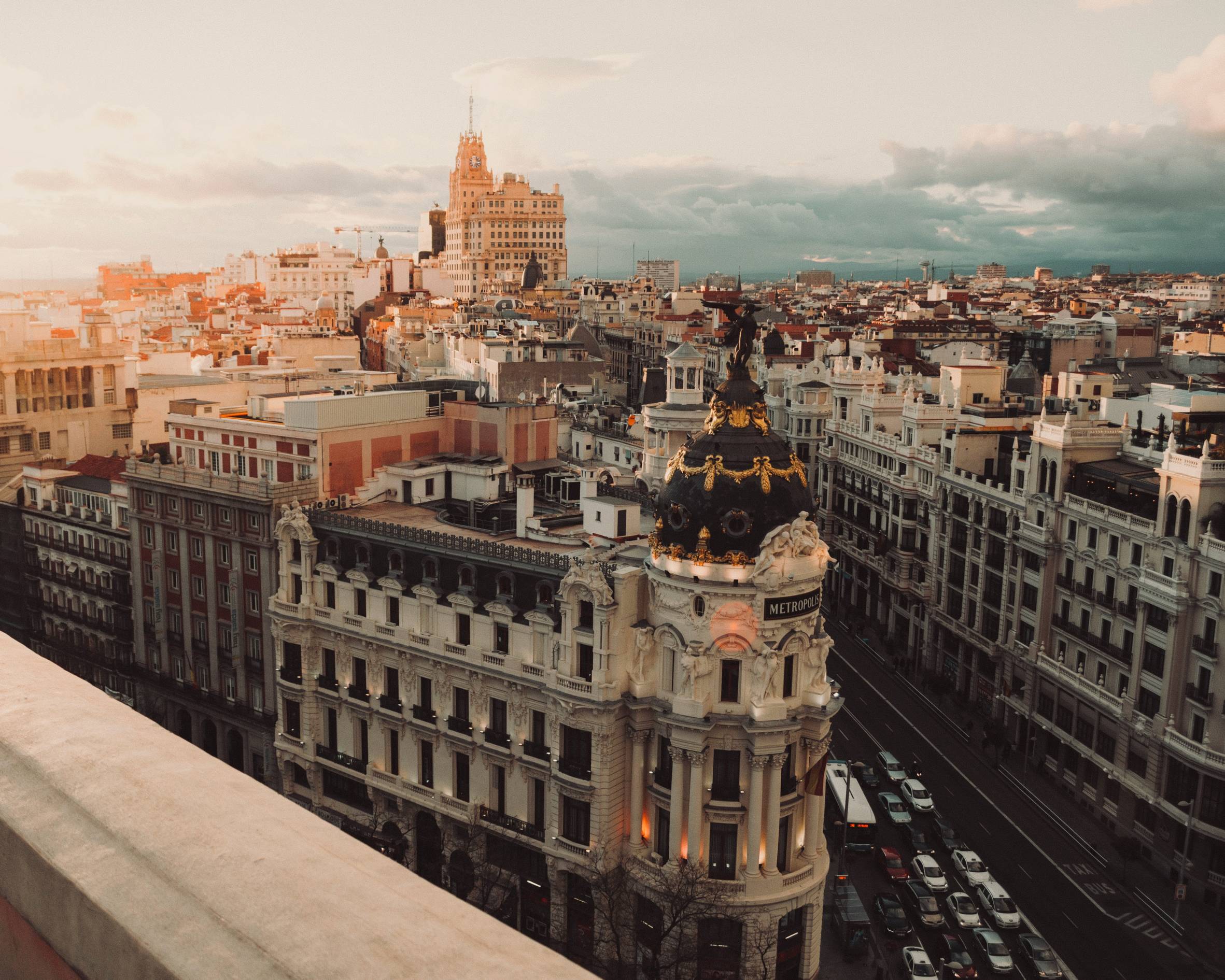 Madrid spain buildings 