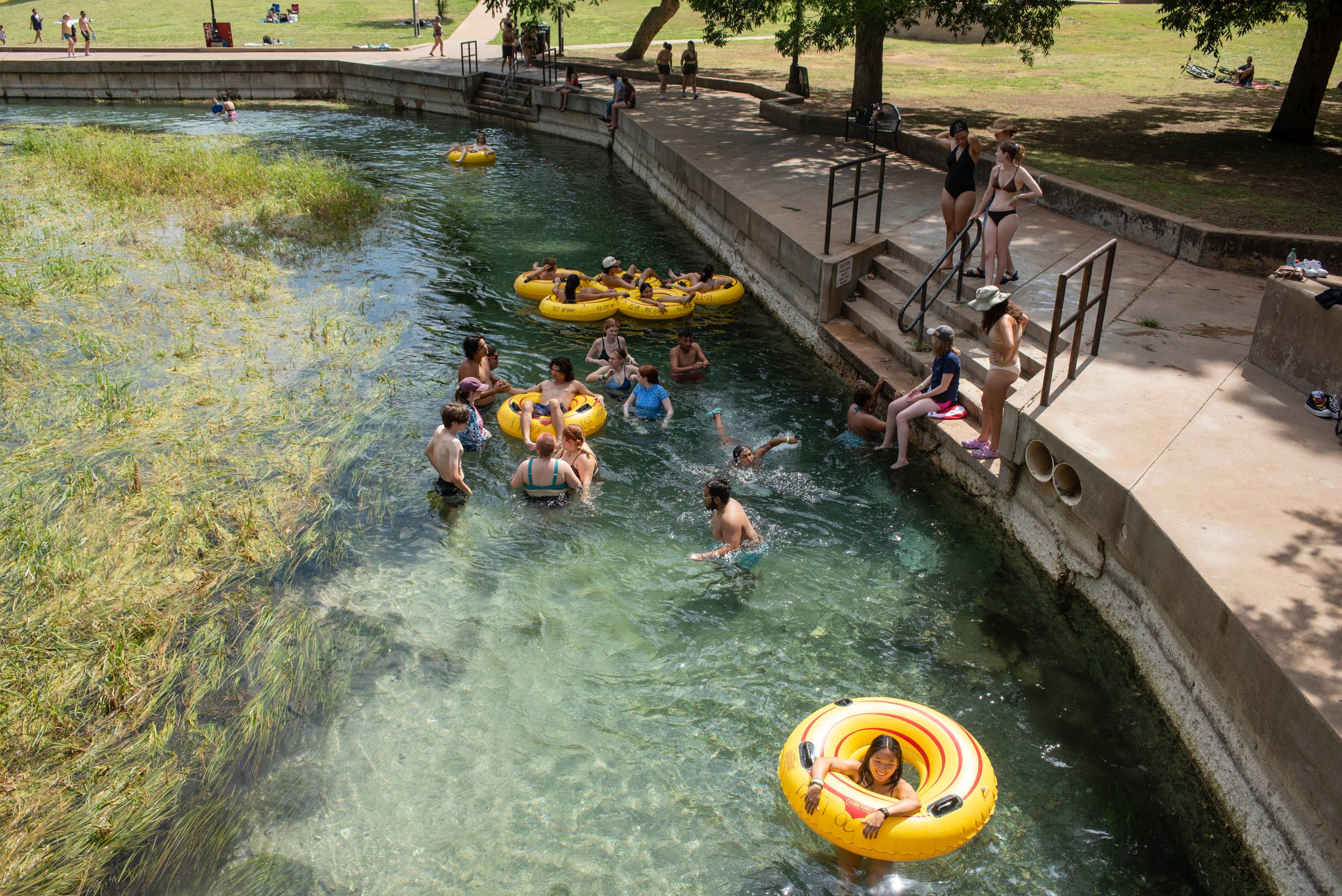 Tubes at Sewell Park