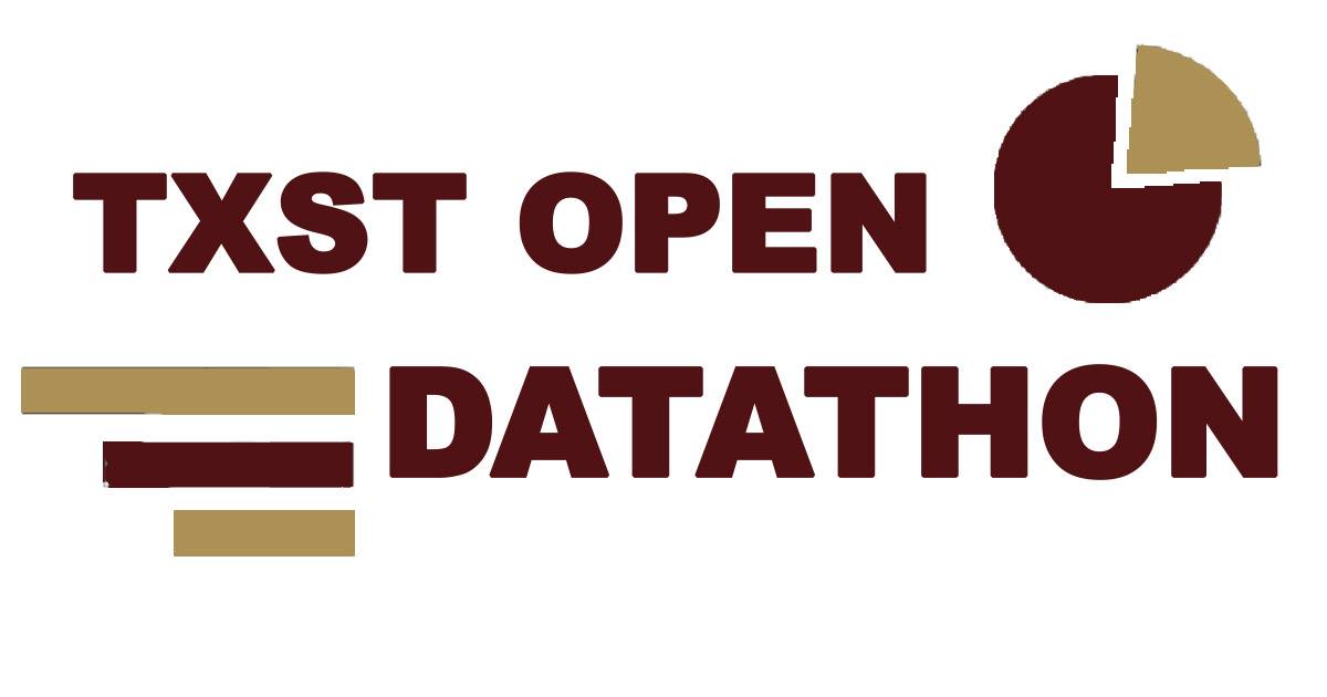 txst open datathon graphic