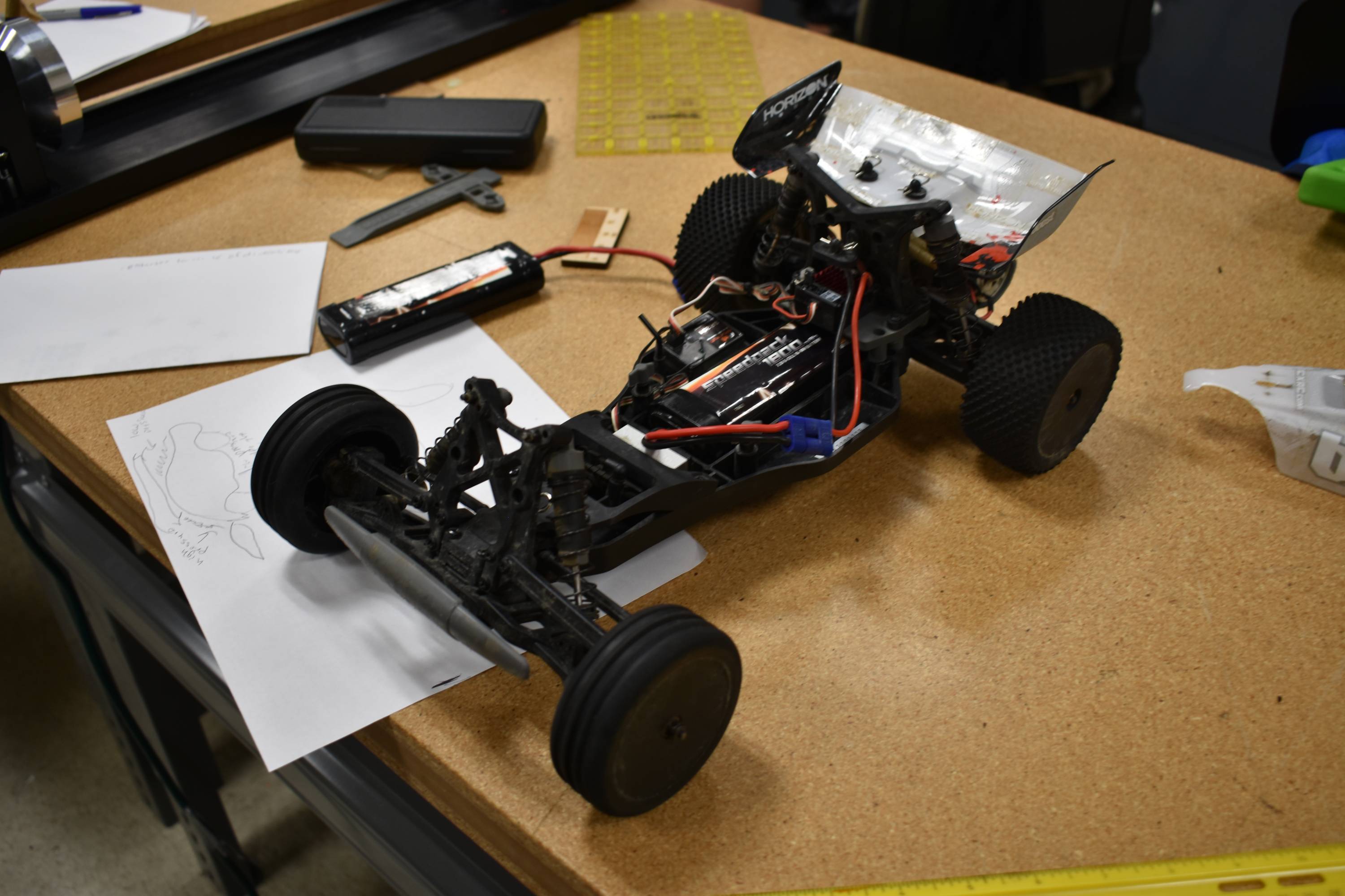 The cars for the TEN80 competition can reach a speed of 30 miles-per-hour. Students are tasked with improving the vehicle.