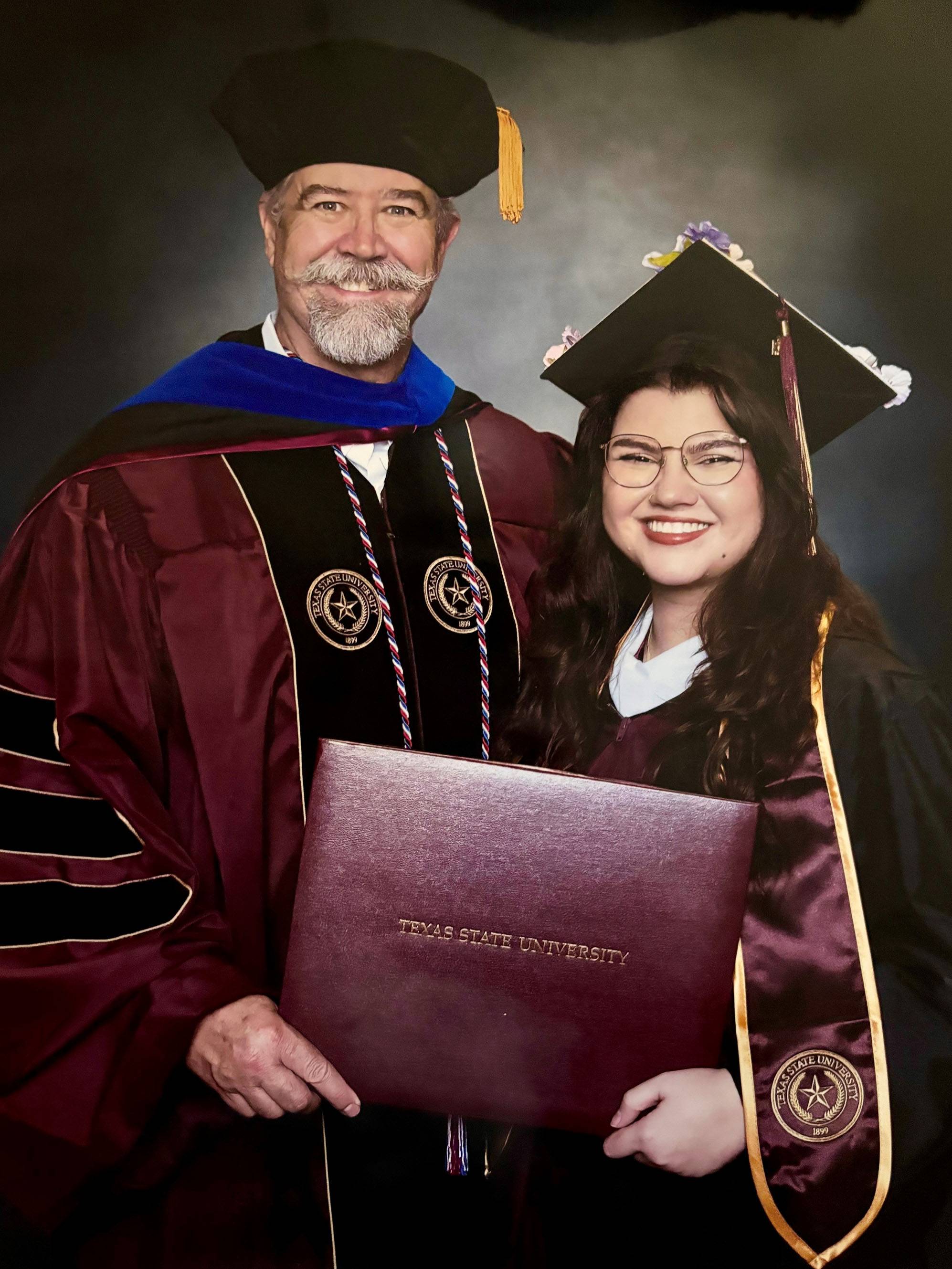 Father and daughter awarded graduate degrees at Spring 2024 ...