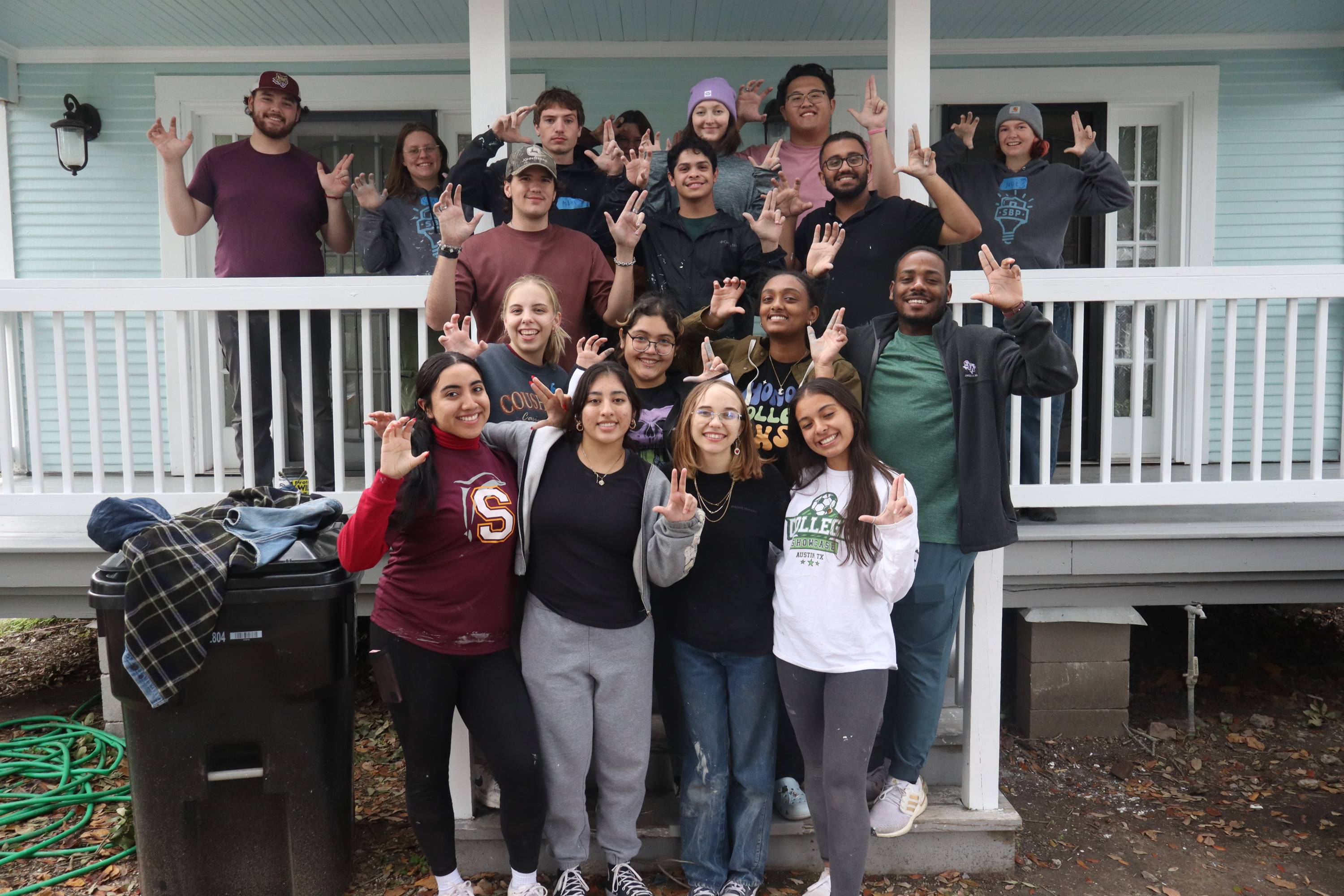 Group photo of New Orleans team