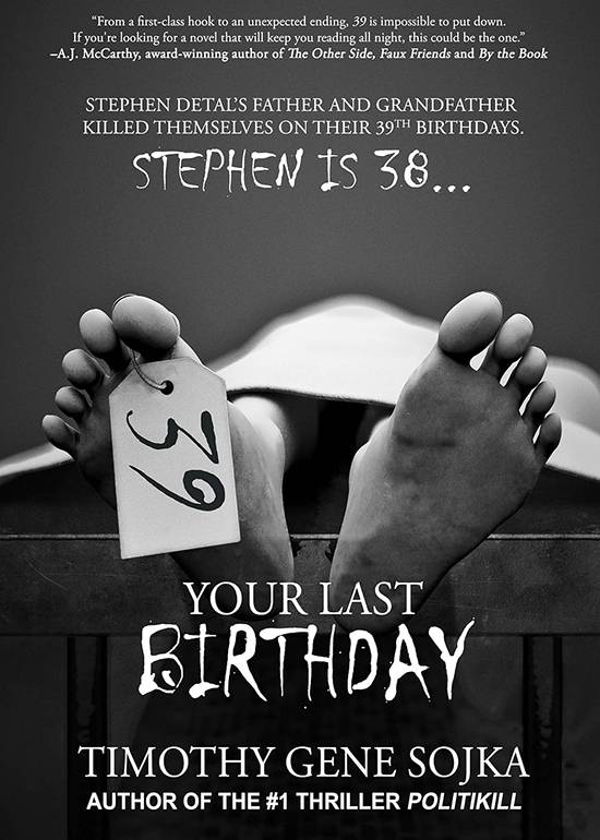 39: Your Last Birthday, Cover