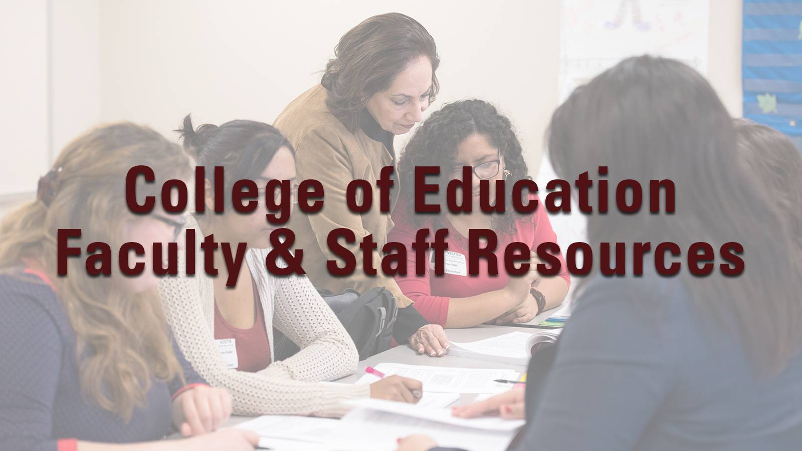 COE Faculty & Staff Resources