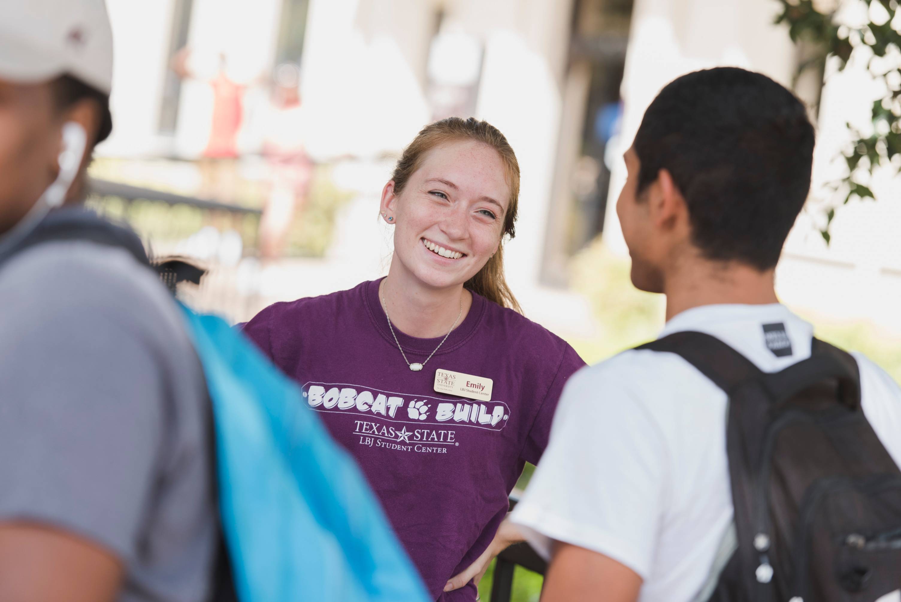 Picture of group of students smiling