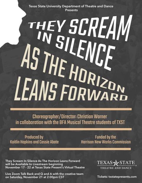 They Scream in Silence as the Horizon Leans Forward Poster