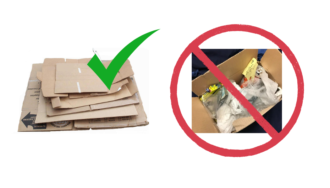 cardboard recycling rules