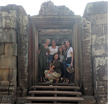 Exchange student in Cambodia