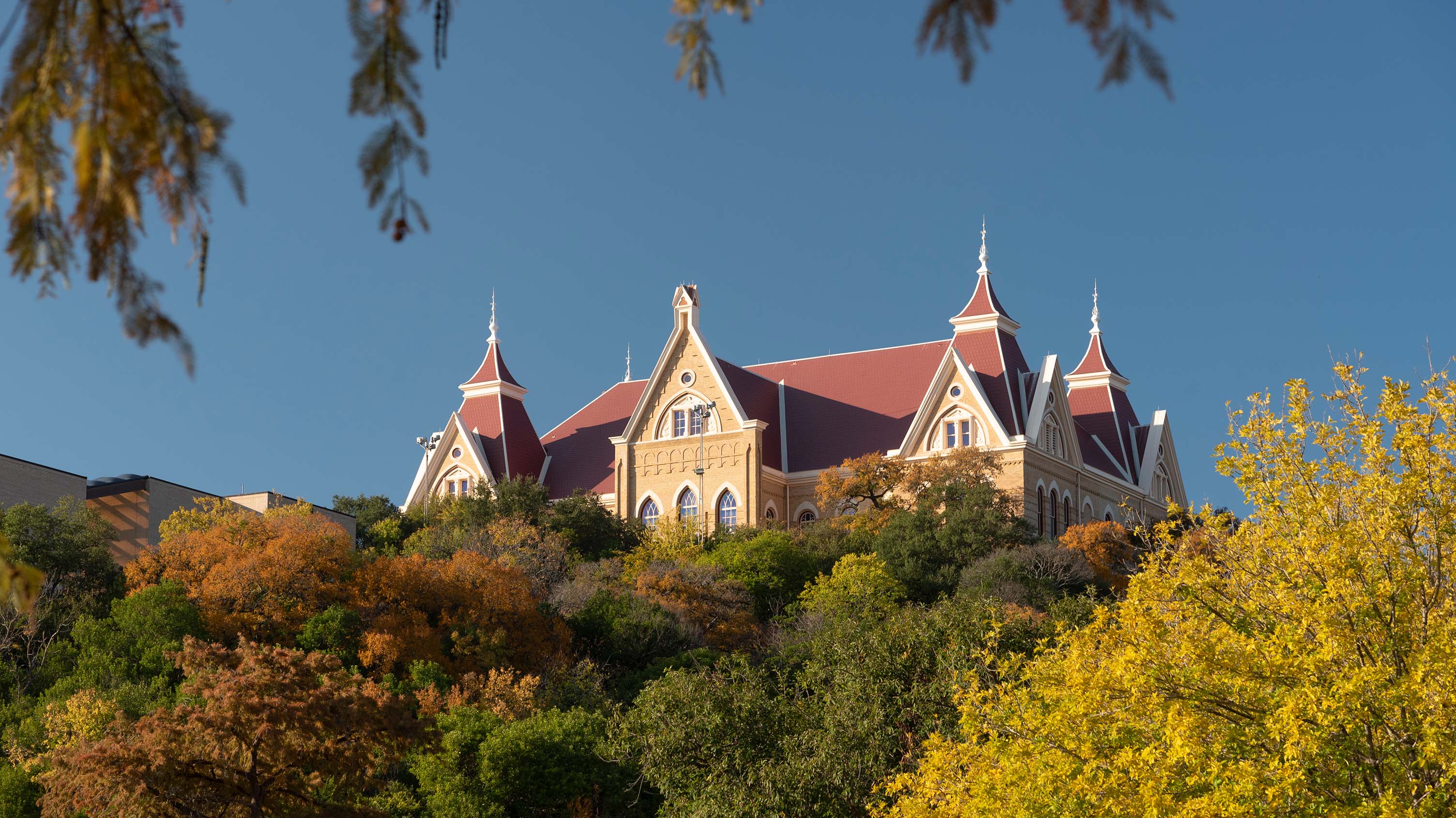 A picture of Old Main.