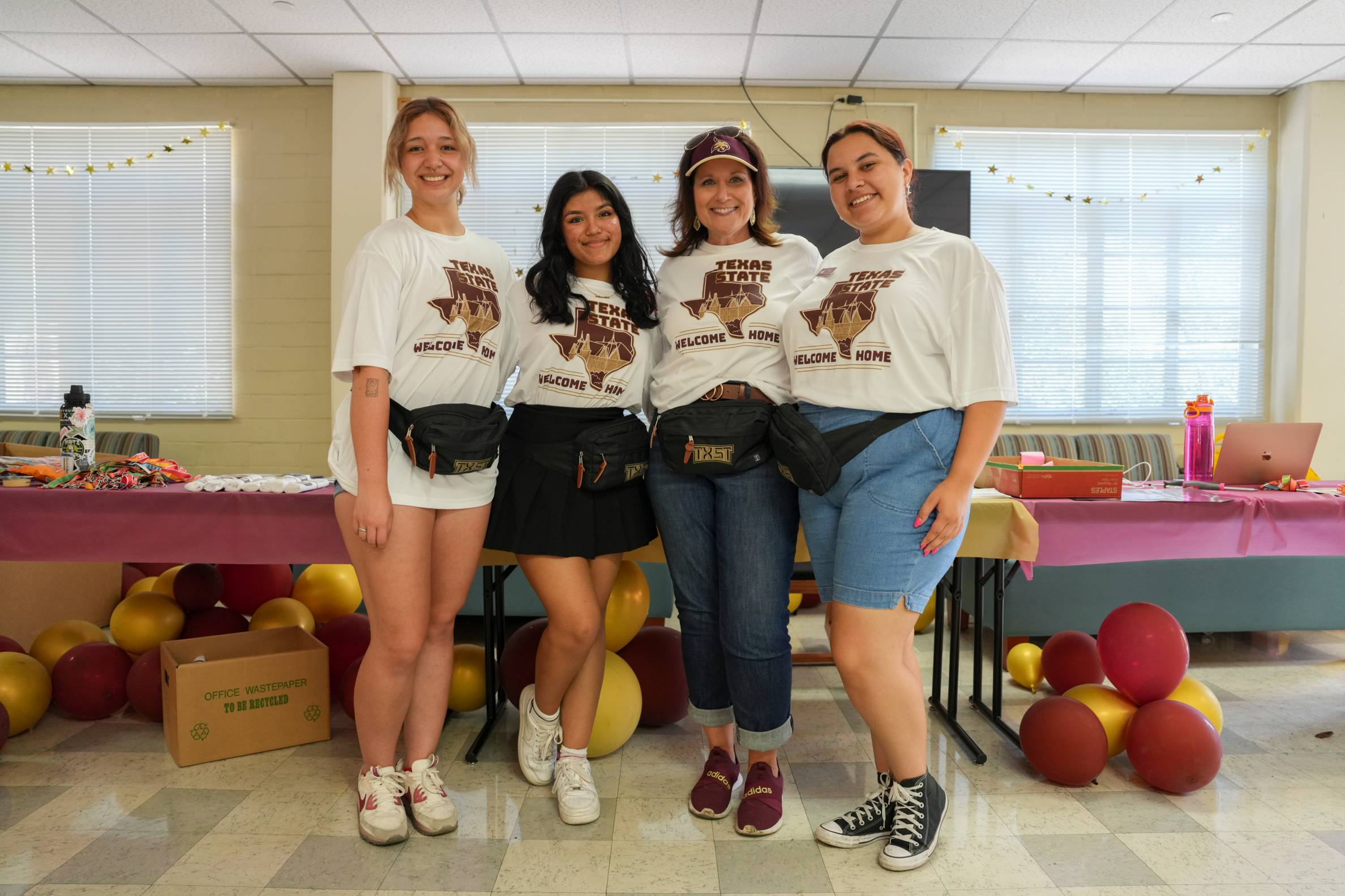 group photo of four women