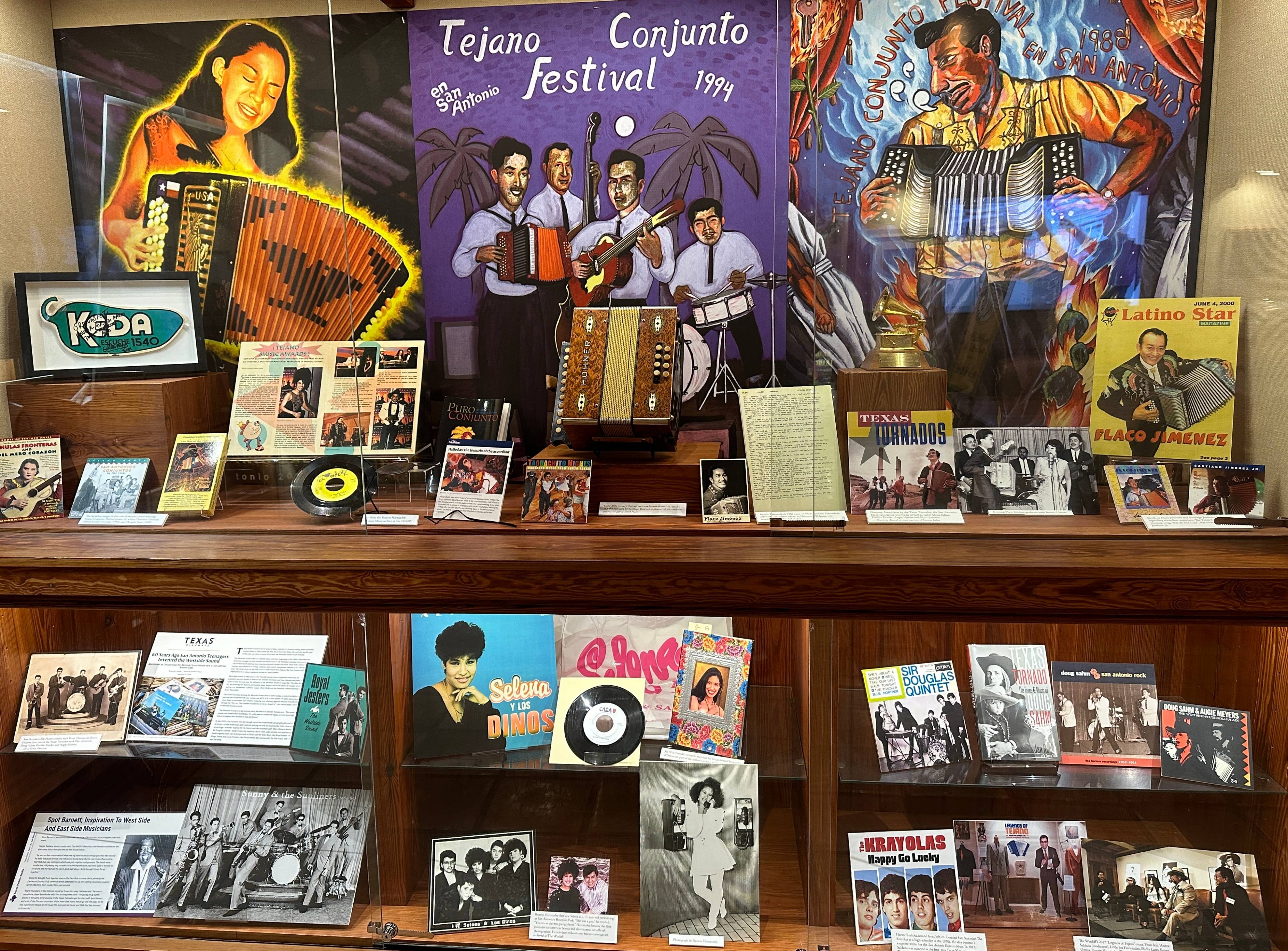 Tejano Music display