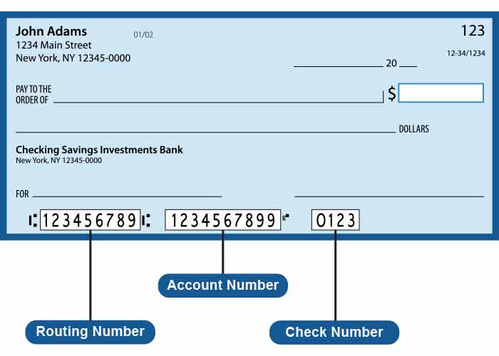 Routing Number