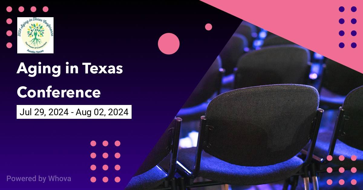 aging in texas conference flyer