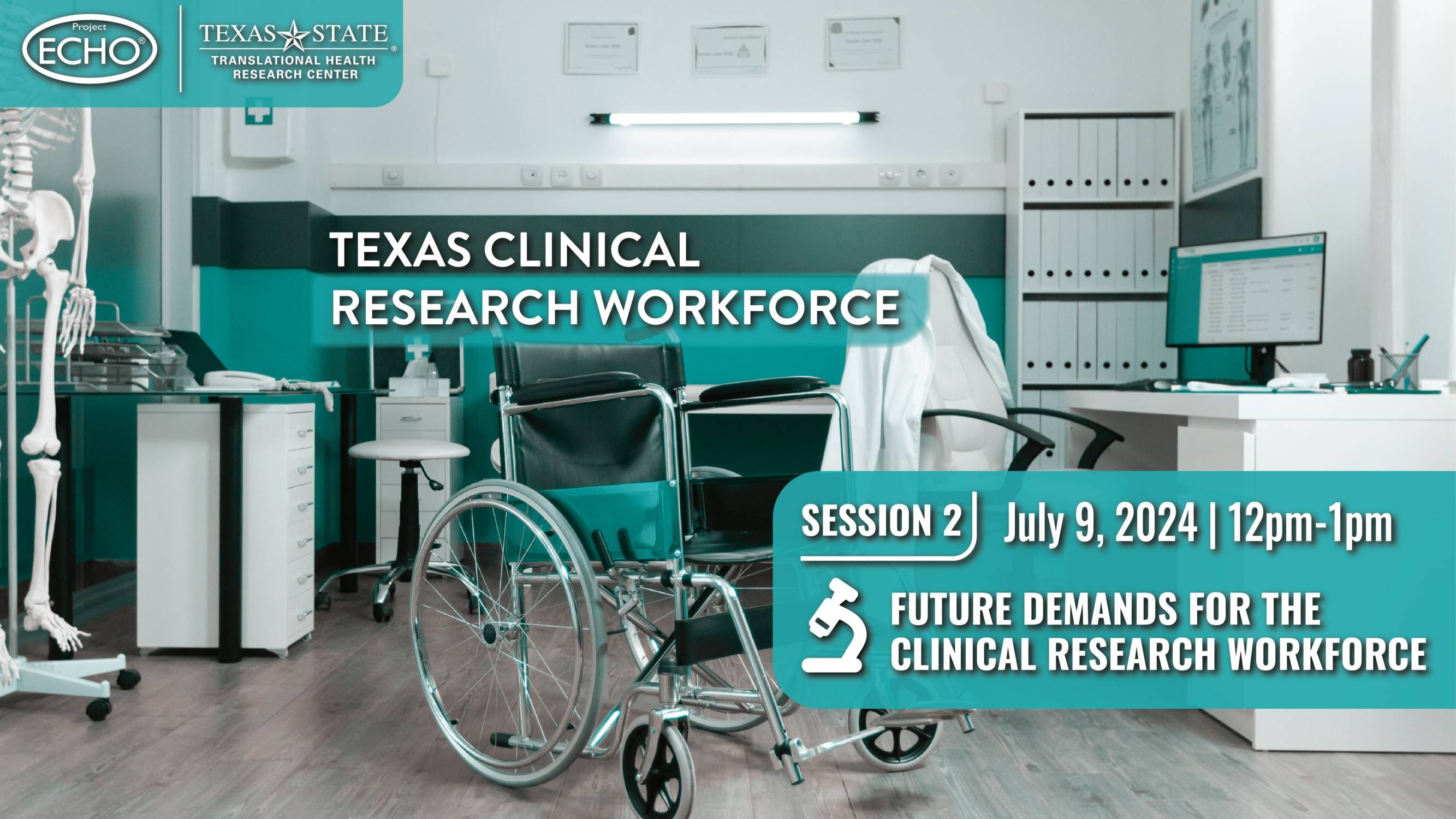 The second session of the Texas Clinician Research Workforce going over the future demands of the clinical research workforce.