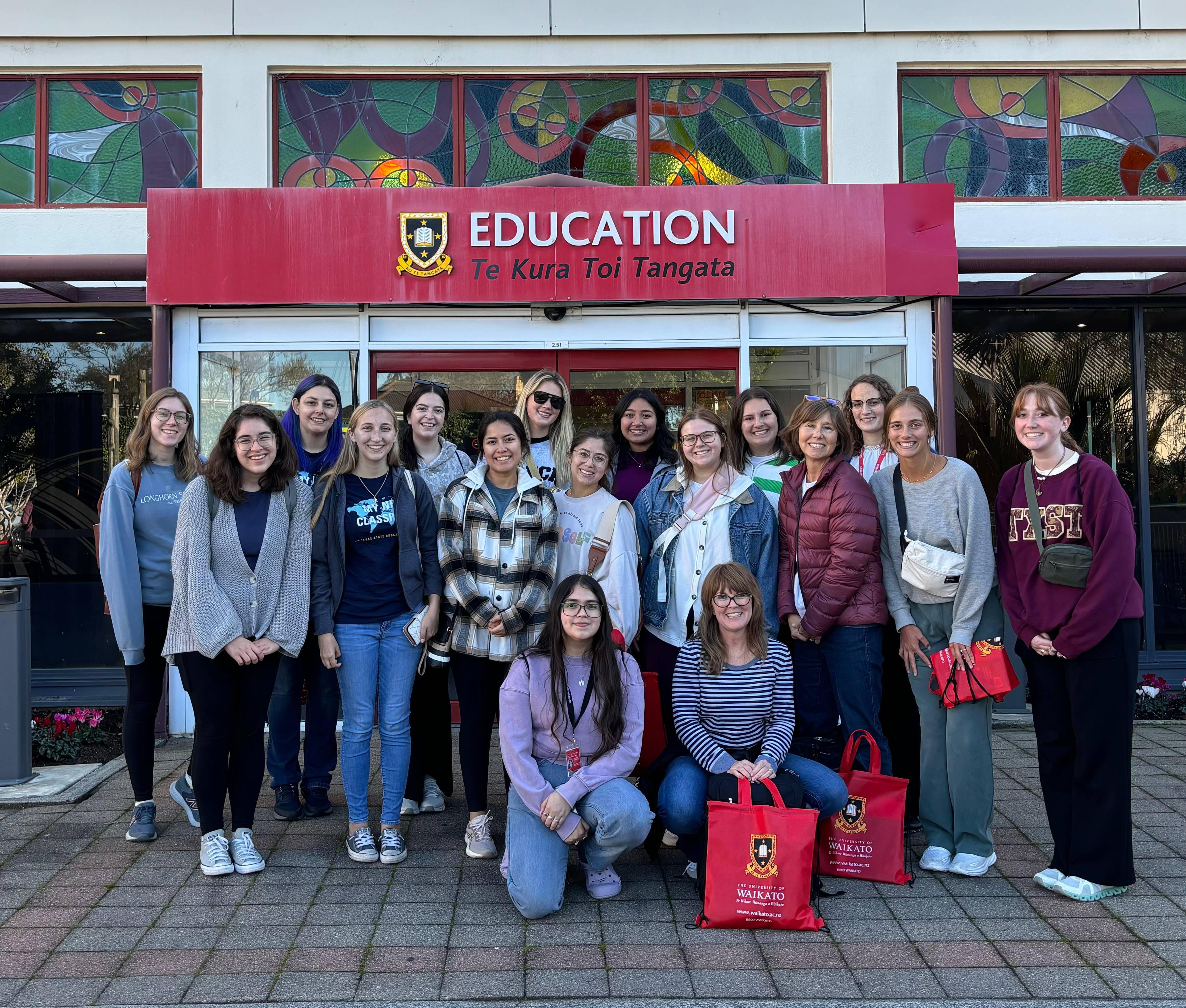 students outside university