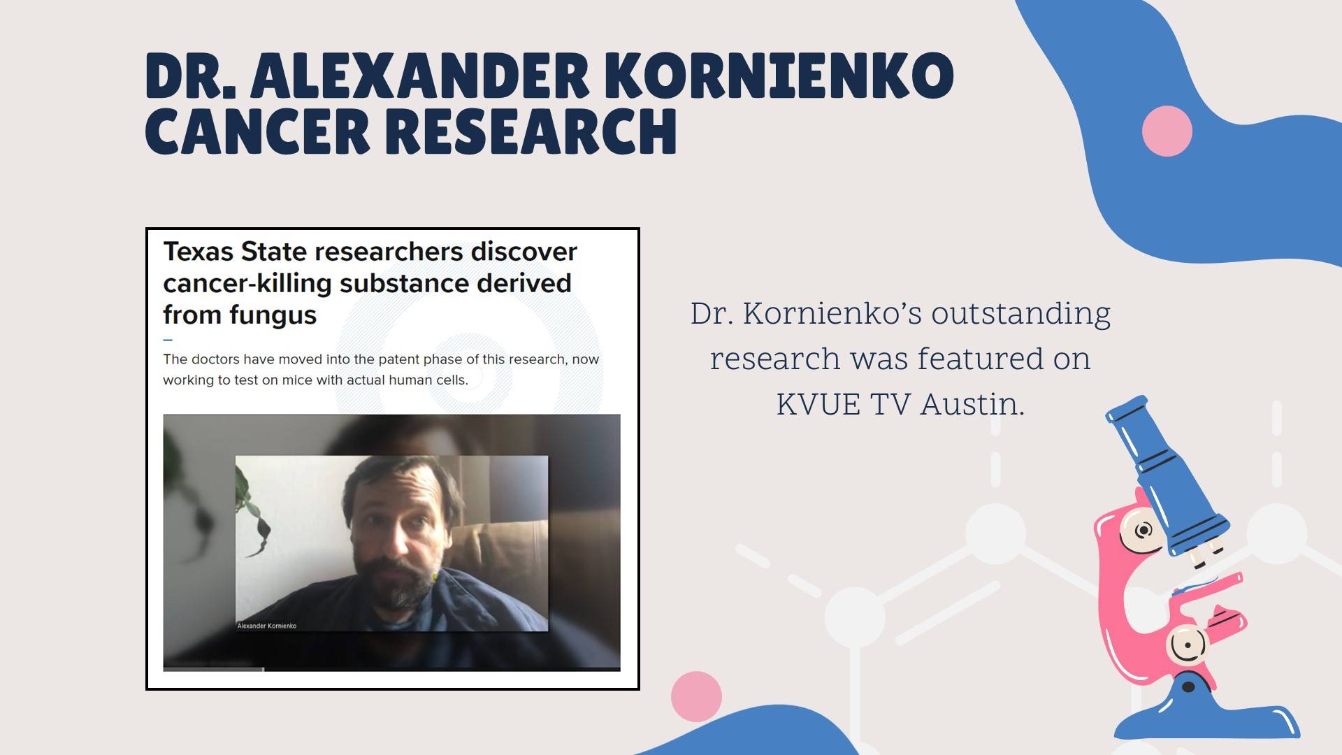 Dr. Alexander Kornienko
