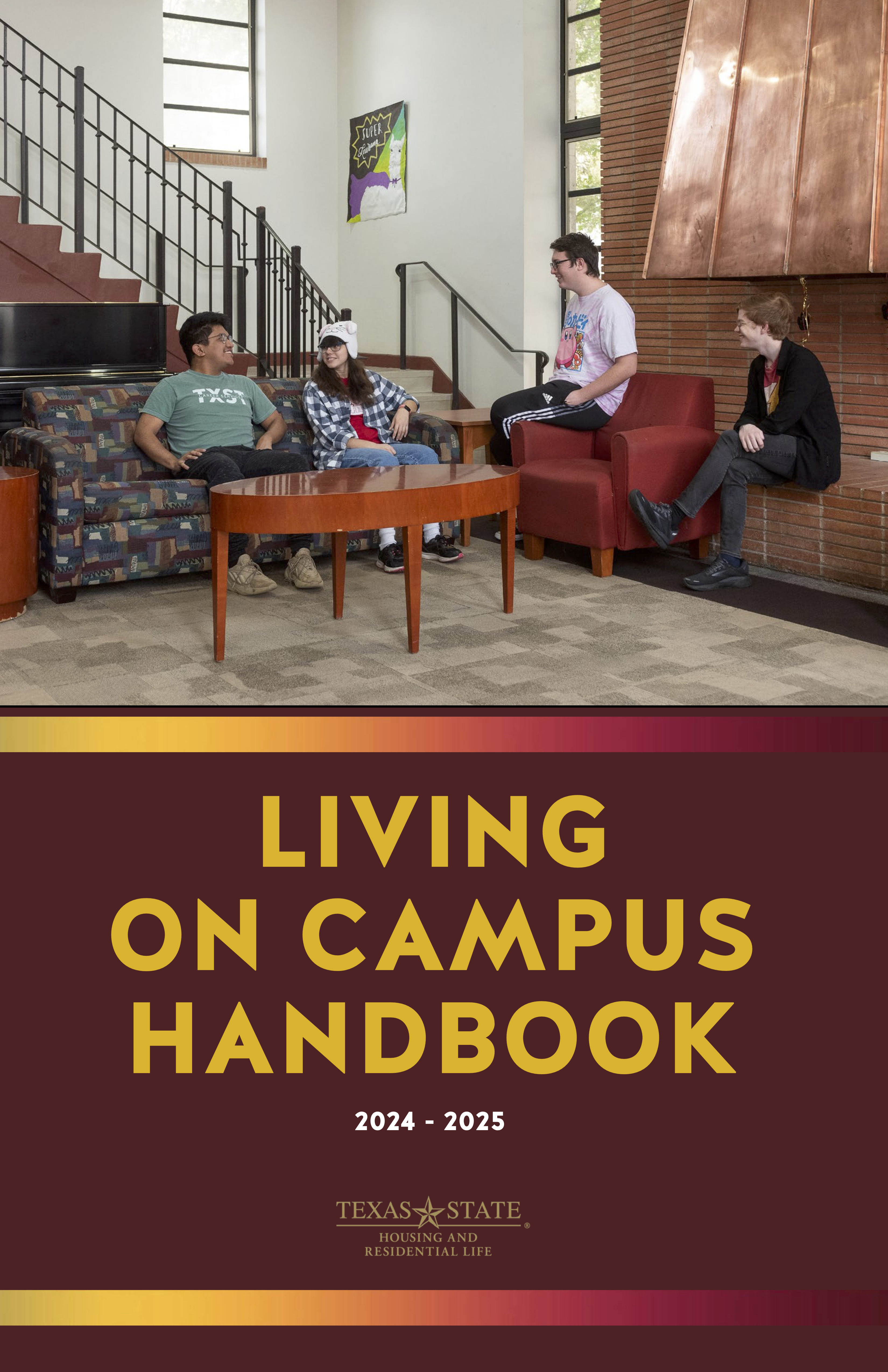 Living On-Campus Handbook Cover Page