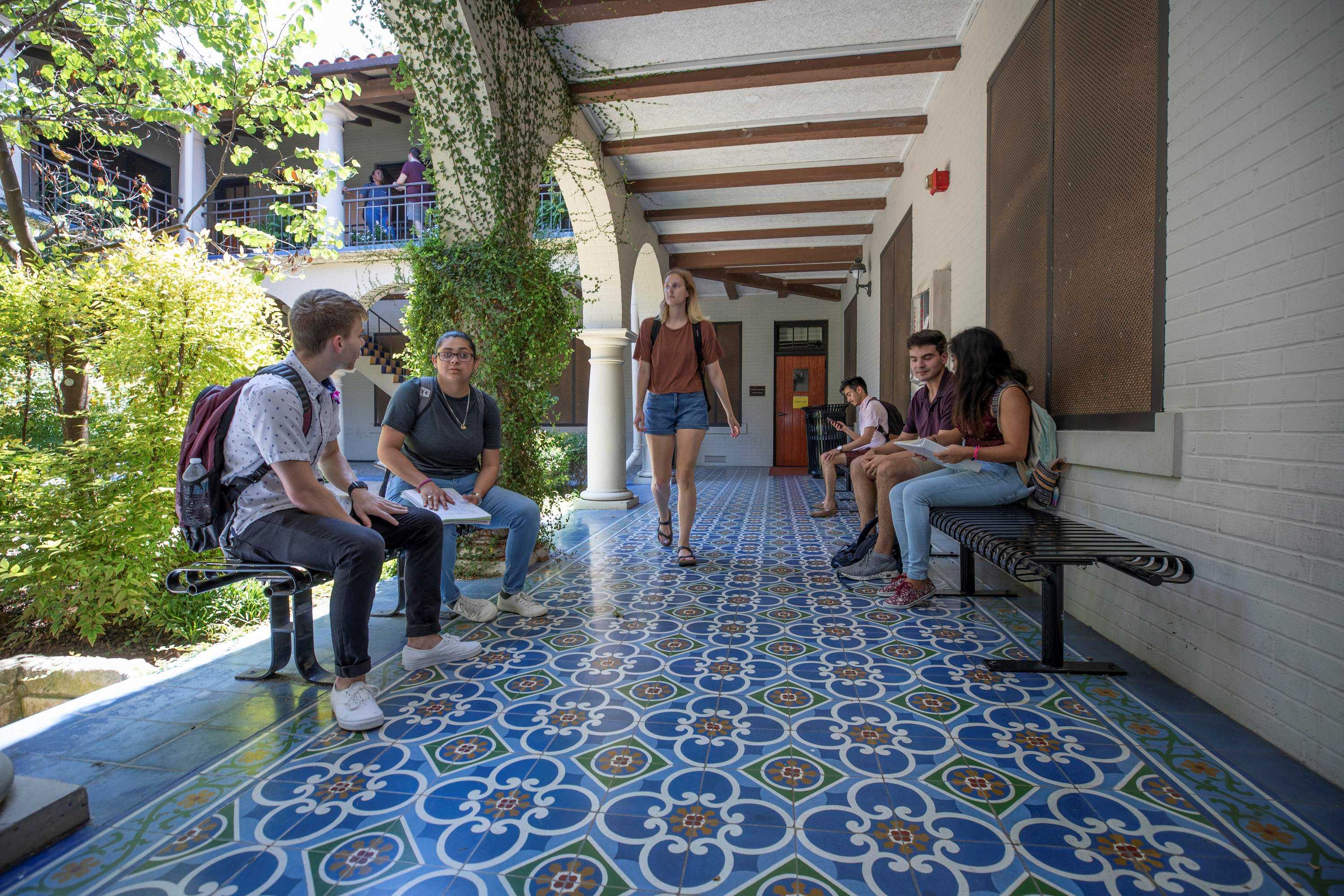 outside of Comal Building