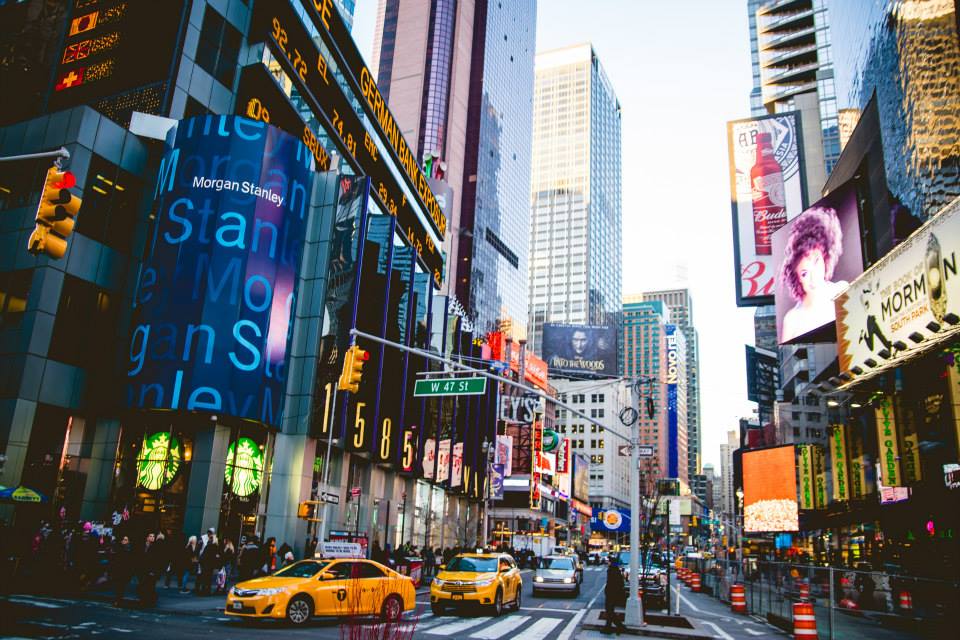 Midtown in the thick of  Times Square