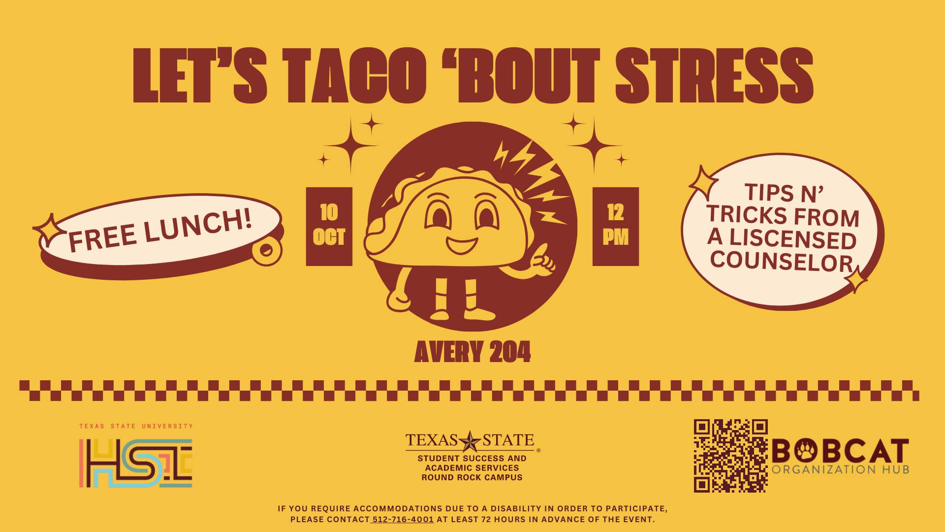 Let's Taco 'Bout Stress