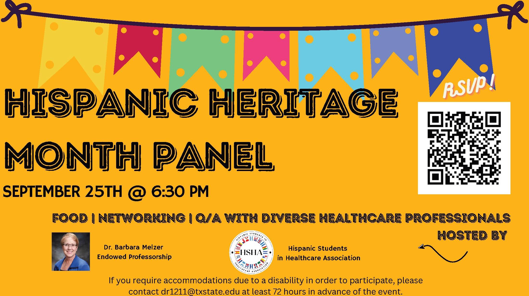 Hispanic Heritage Month Celebration Dinner & Panel