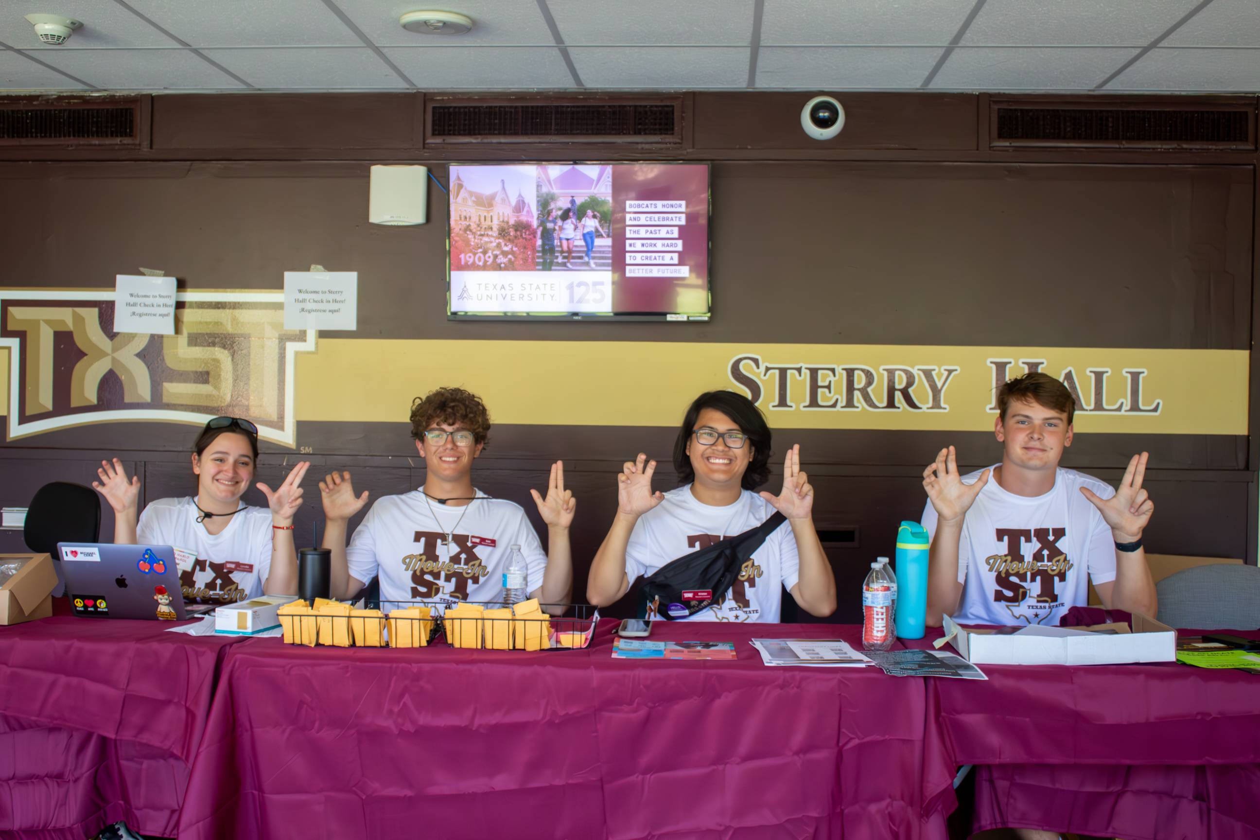 Sterry hall move-in
