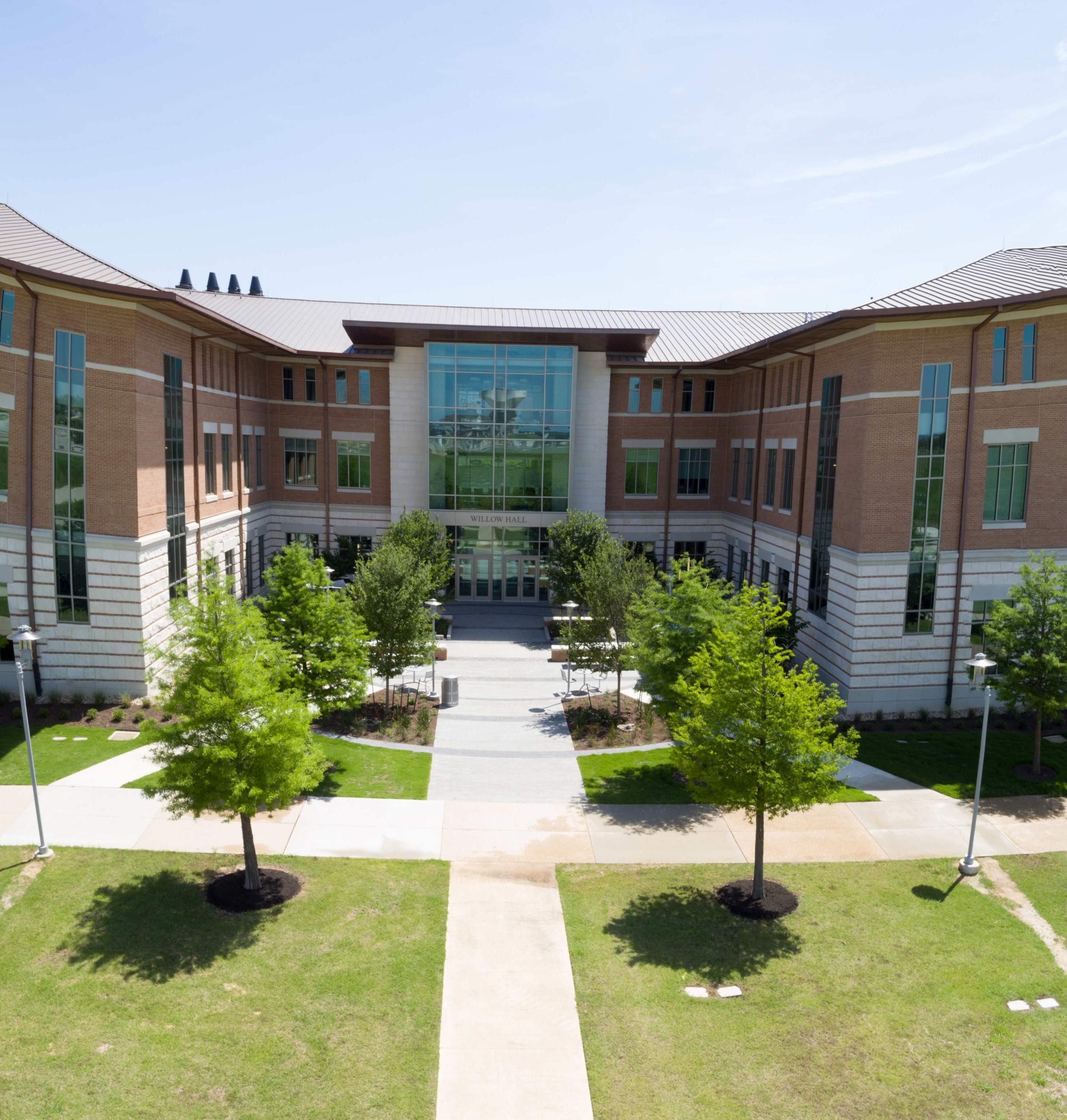 Willow Hall Front of the Building