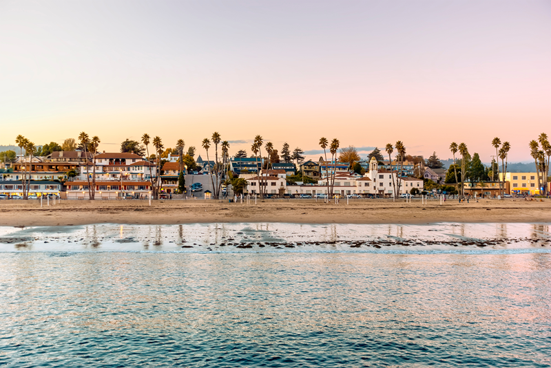 Santa Cruz beach front