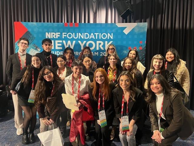 TXST students at NRF conference