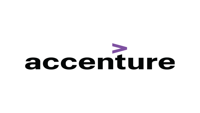 Accenture logo.