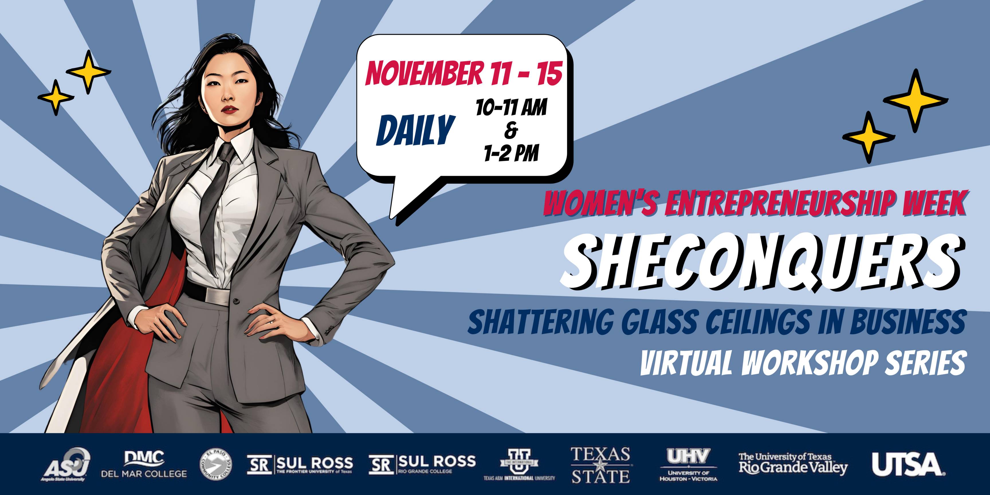 2024 Women Entrepreneurship Week: SheConquers