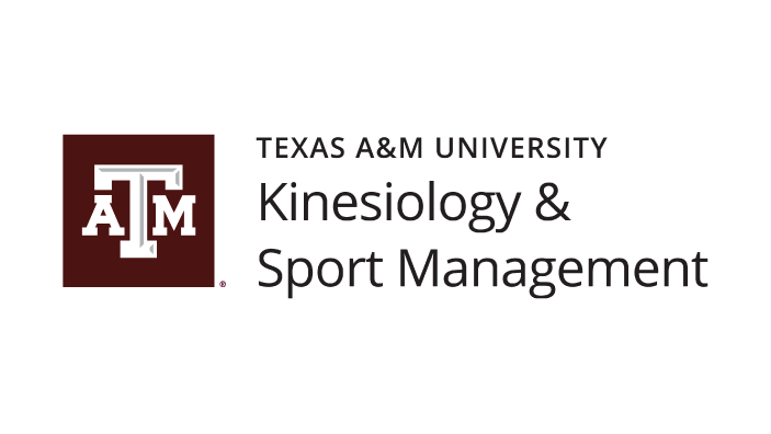 Texas A&M Kinesiology & Sport Management logo.