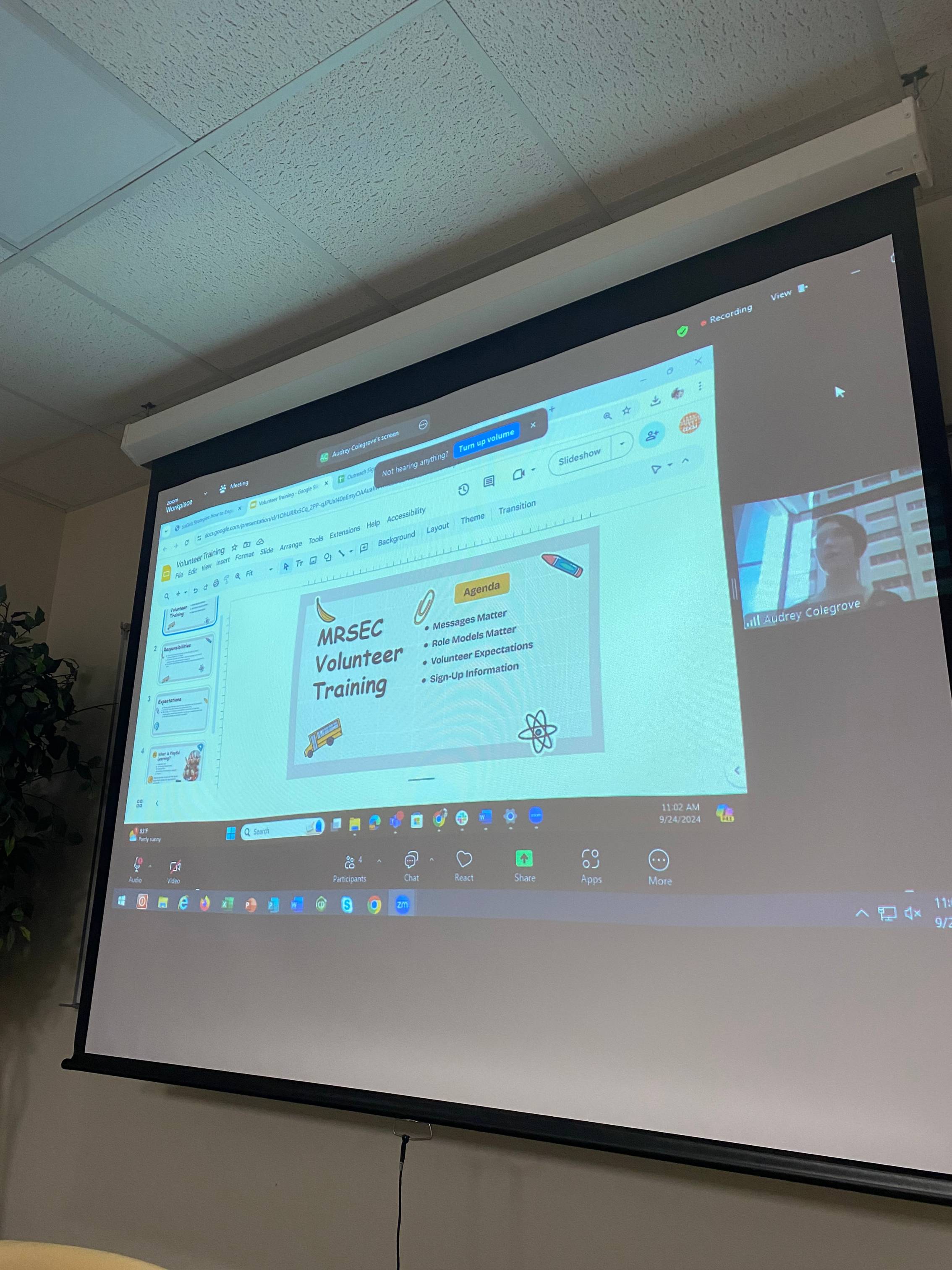 September 24 - MRSEC Outreach Training: Role Models Matter