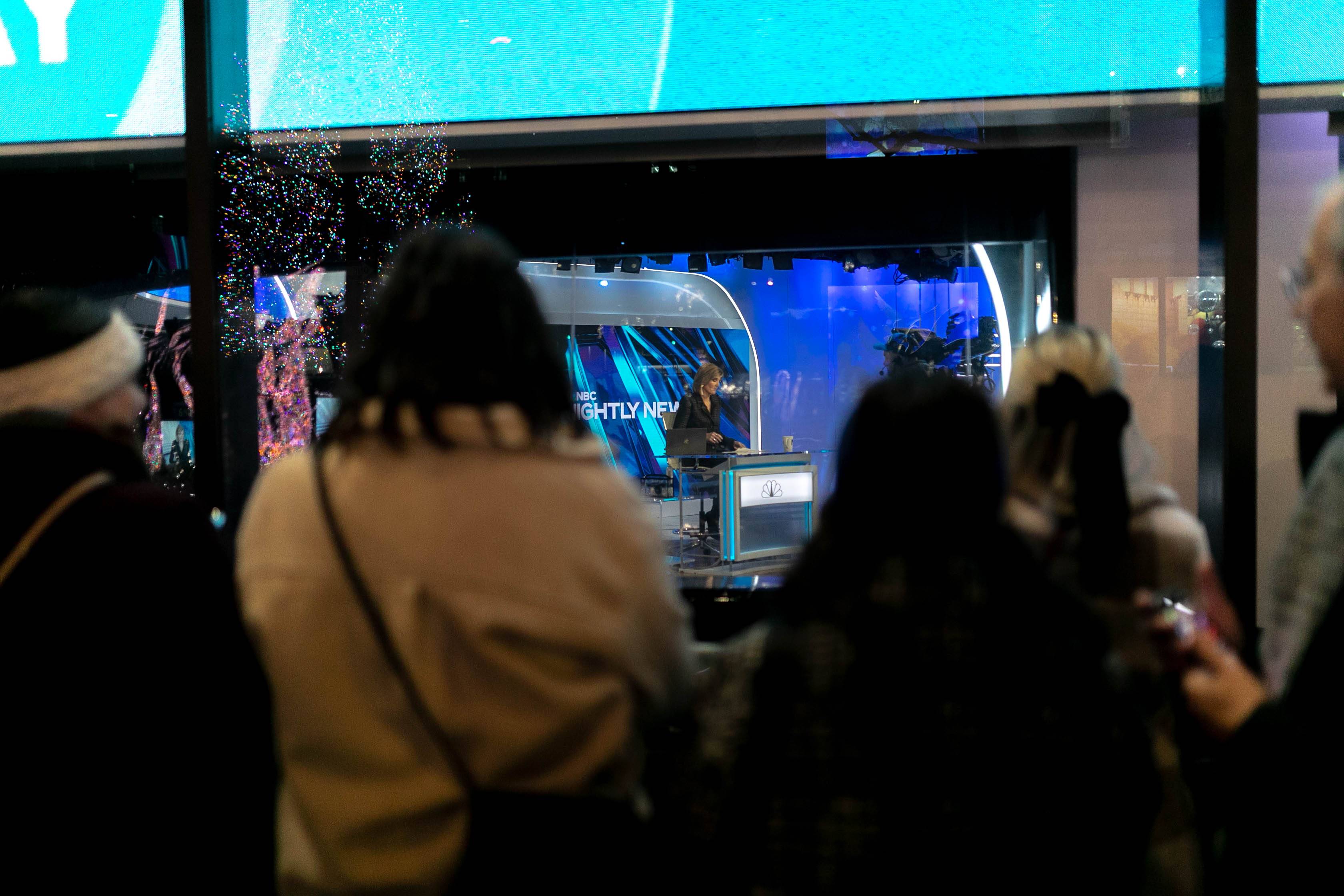 exterior of the nbc news station