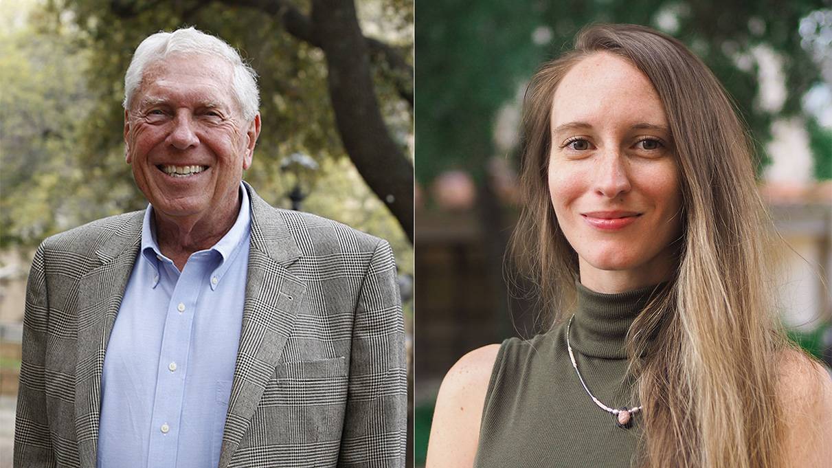 Headshots of Richard Boehm, Ph.D., and Joann Zadrozny, Ph.D.