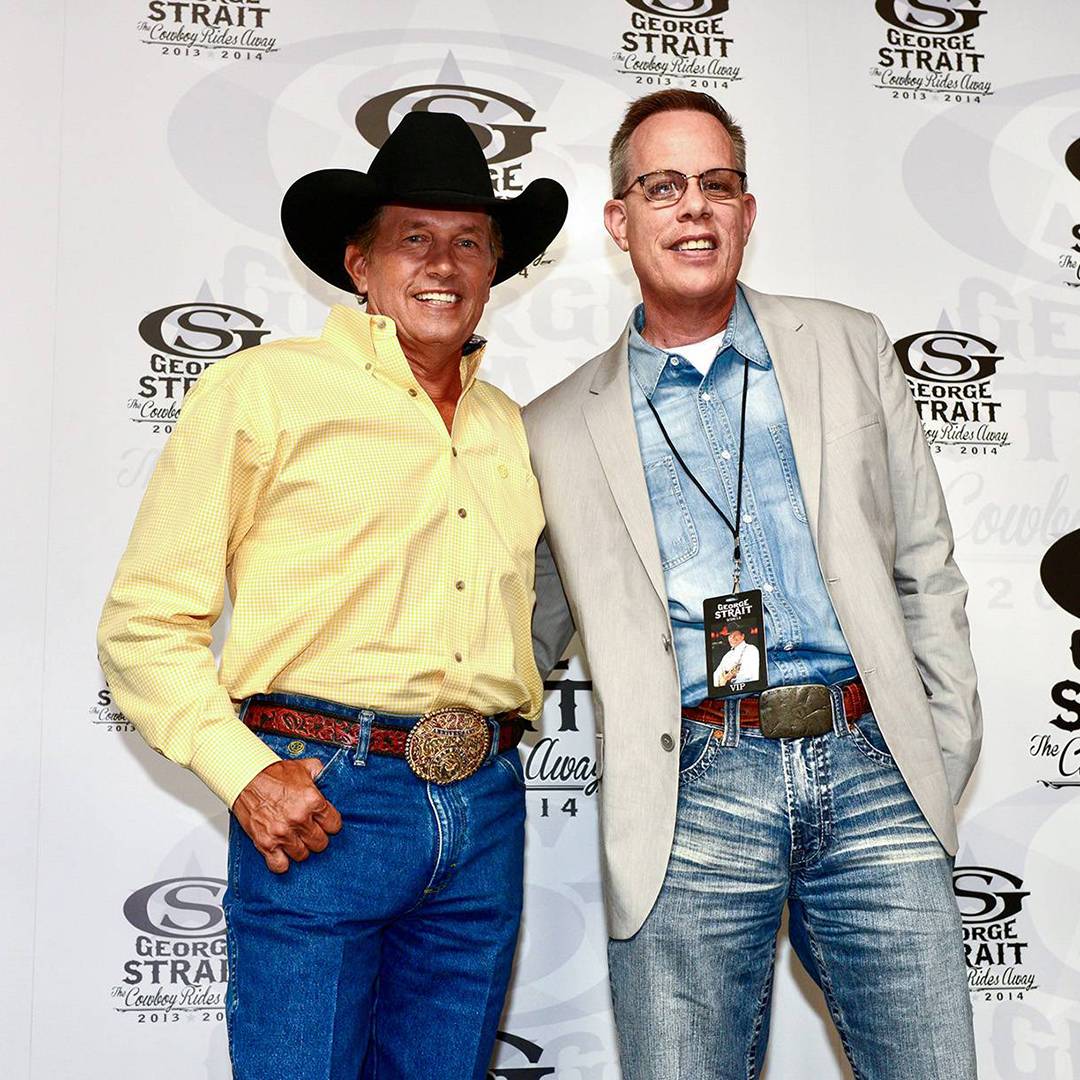 George Strait and Tommy Foote