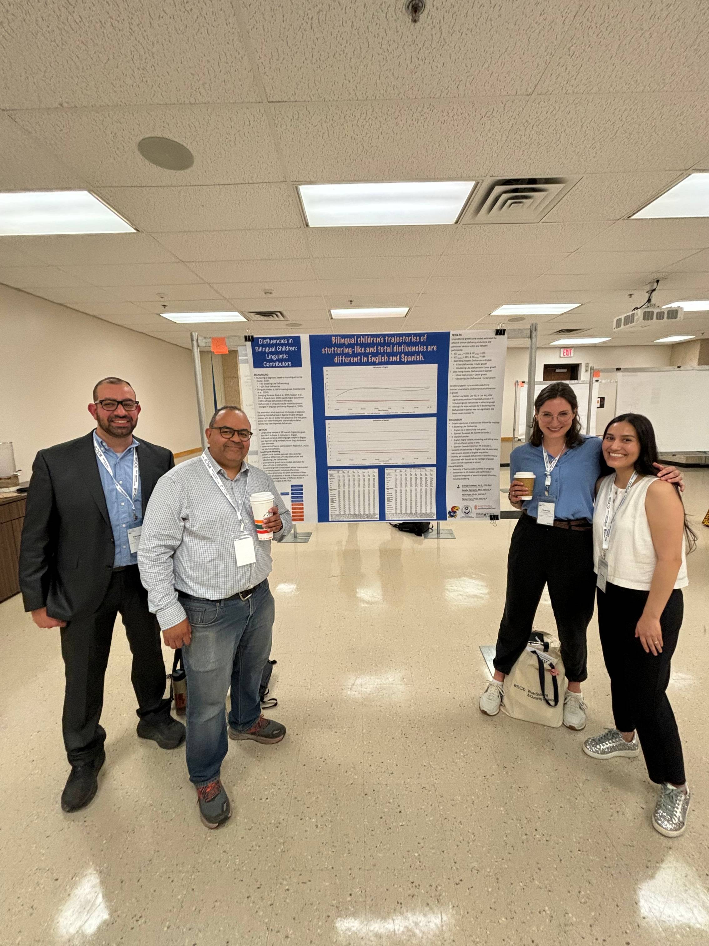 Dr. Irani, along with another colleague, also presented a research poster.