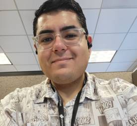 Photo of Moses Cano, the 2022-2023 recipient of the Sue Biedermann Scholarship.