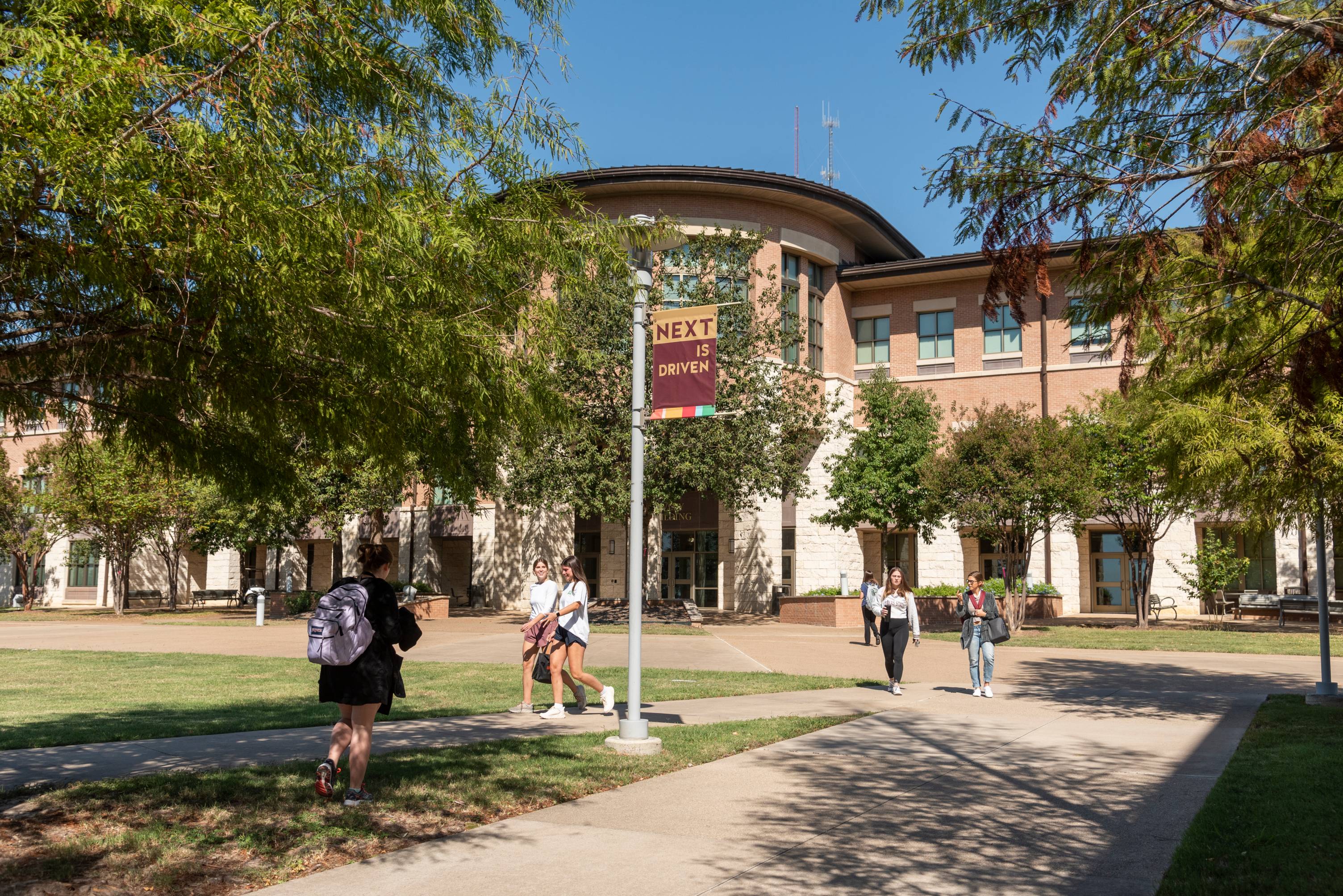 outside of Texas State Round Rock Campus