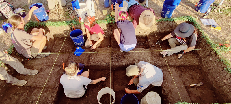 Archaeology field work