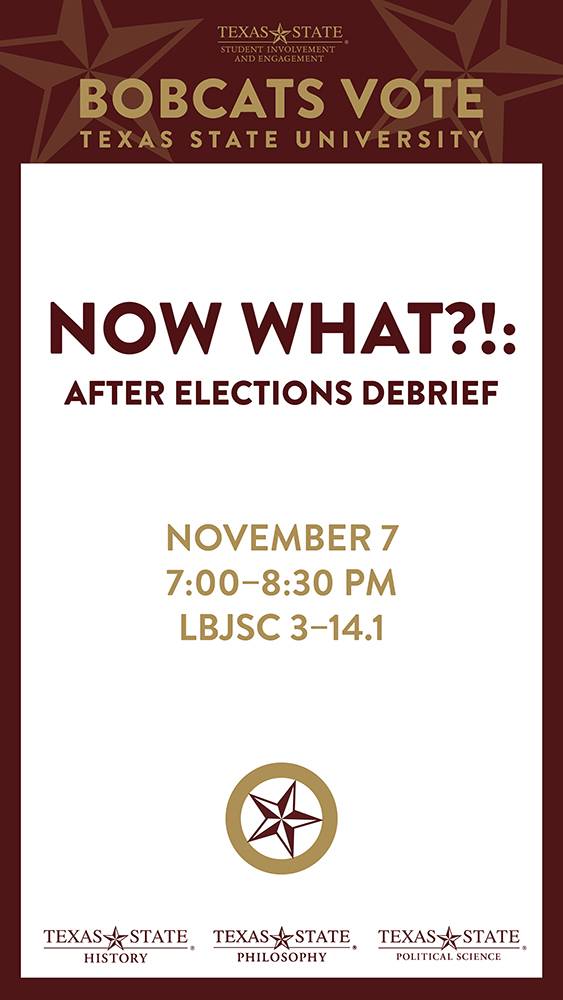 Election Debrief event