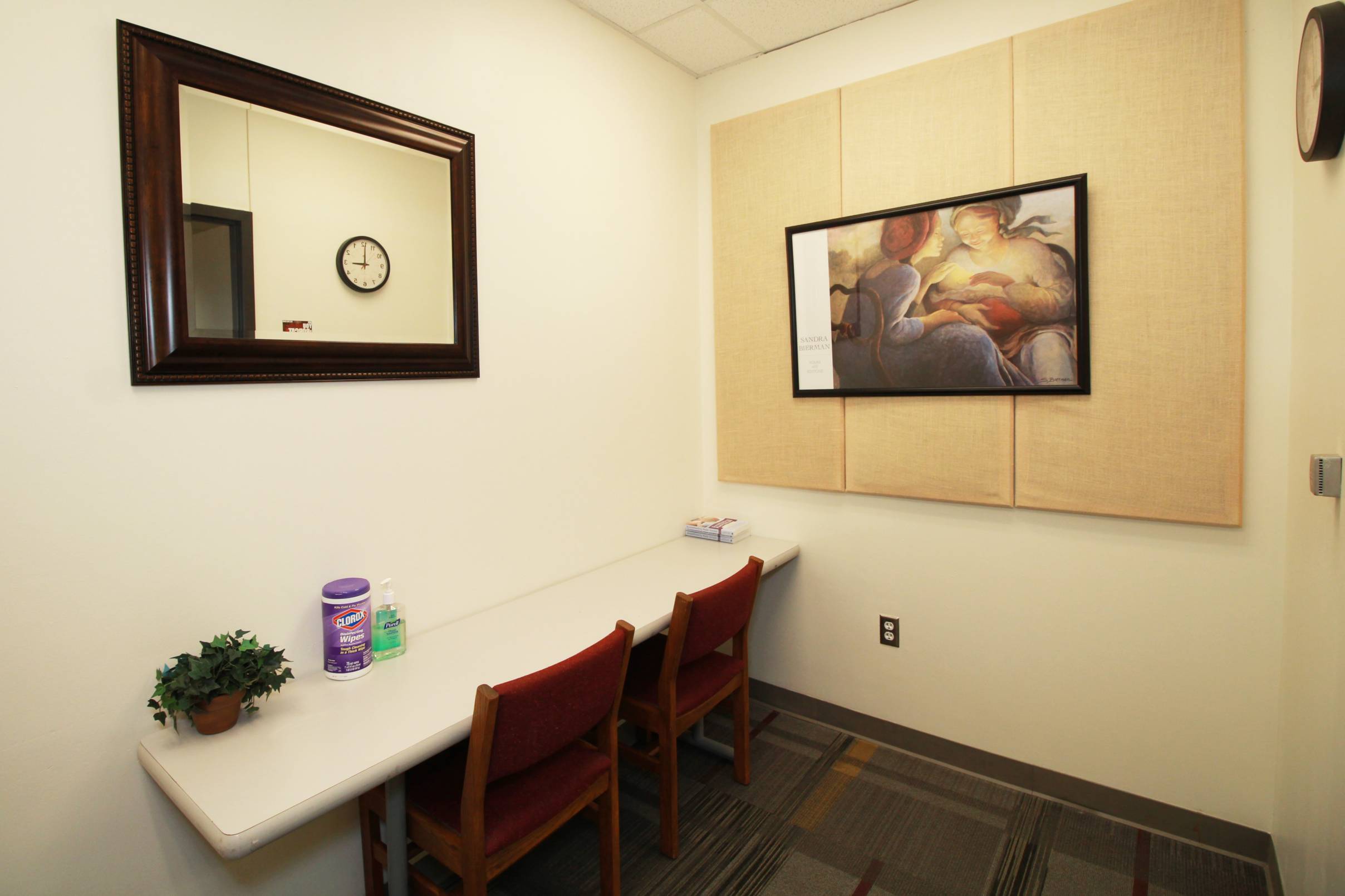 image of door to nursing mothers room
