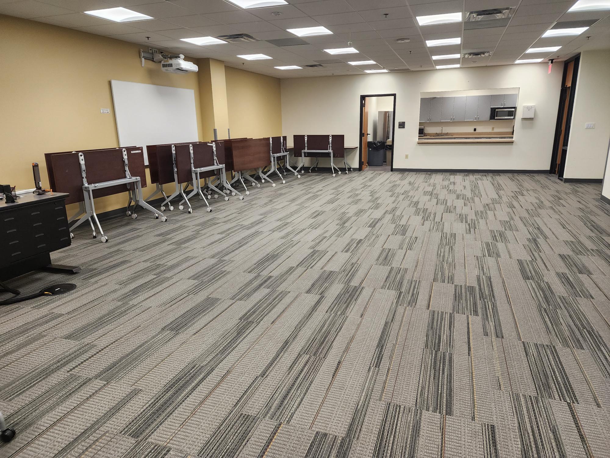 Floor cleared in conference hall A