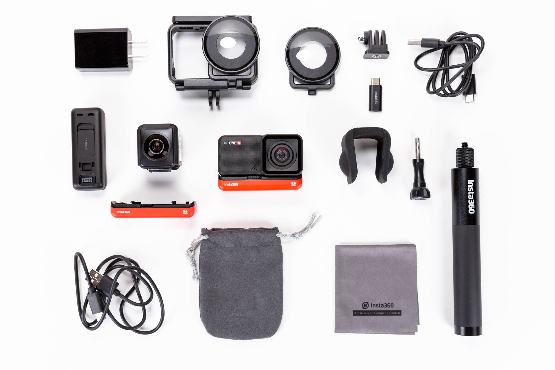 camera kit to record 360 degrees view